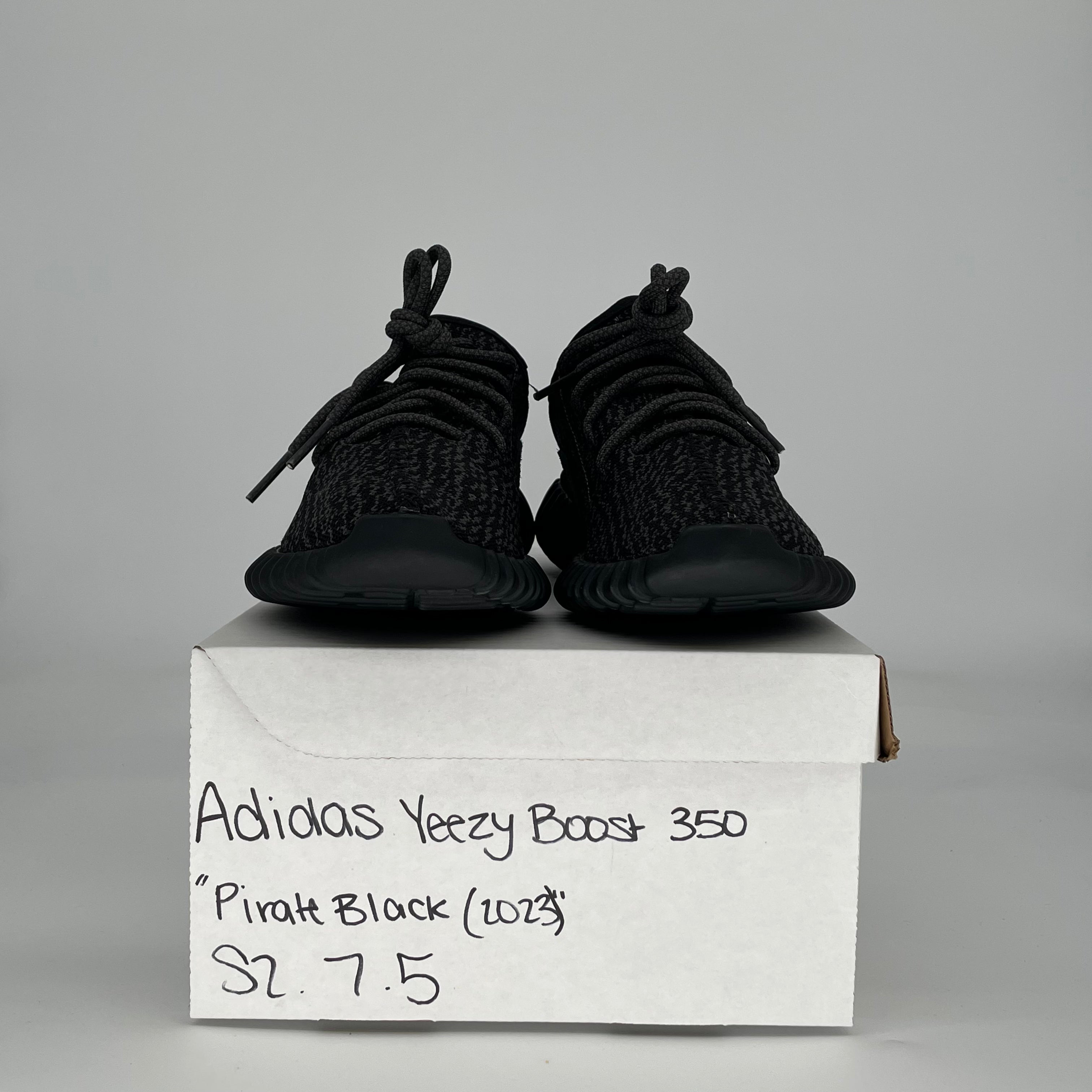 ADIDAS YEEZY BOOST 350 PIRATE BLACK (2023) BB5350 SIZE 7.5/9W