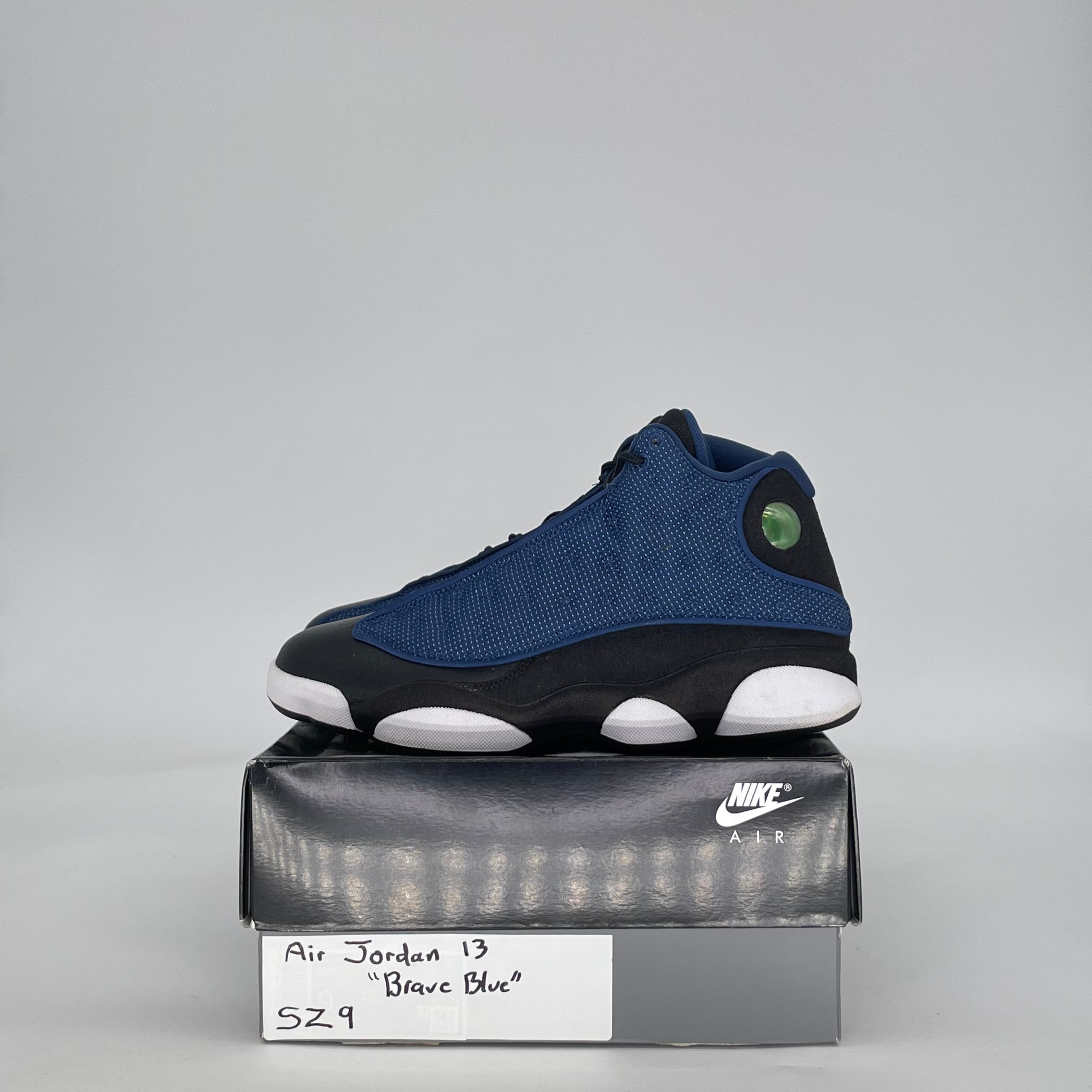 AIR JORDAN 13 BRAVE BLUE DJ5982-400 SIZE 9/10.5W