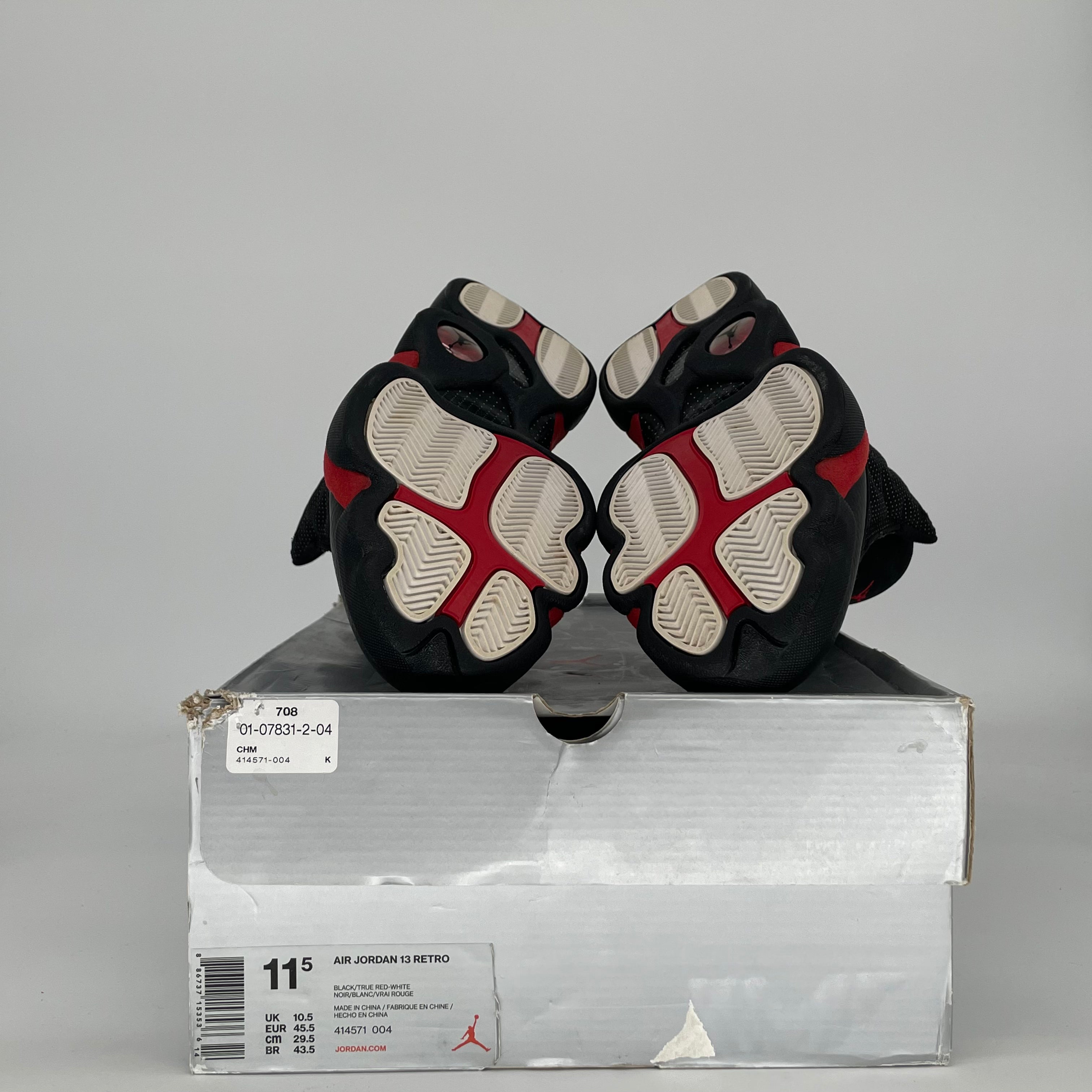 AIR JORDAN 13 BRED (2017) 414571-004 SIZE 11.5/13W