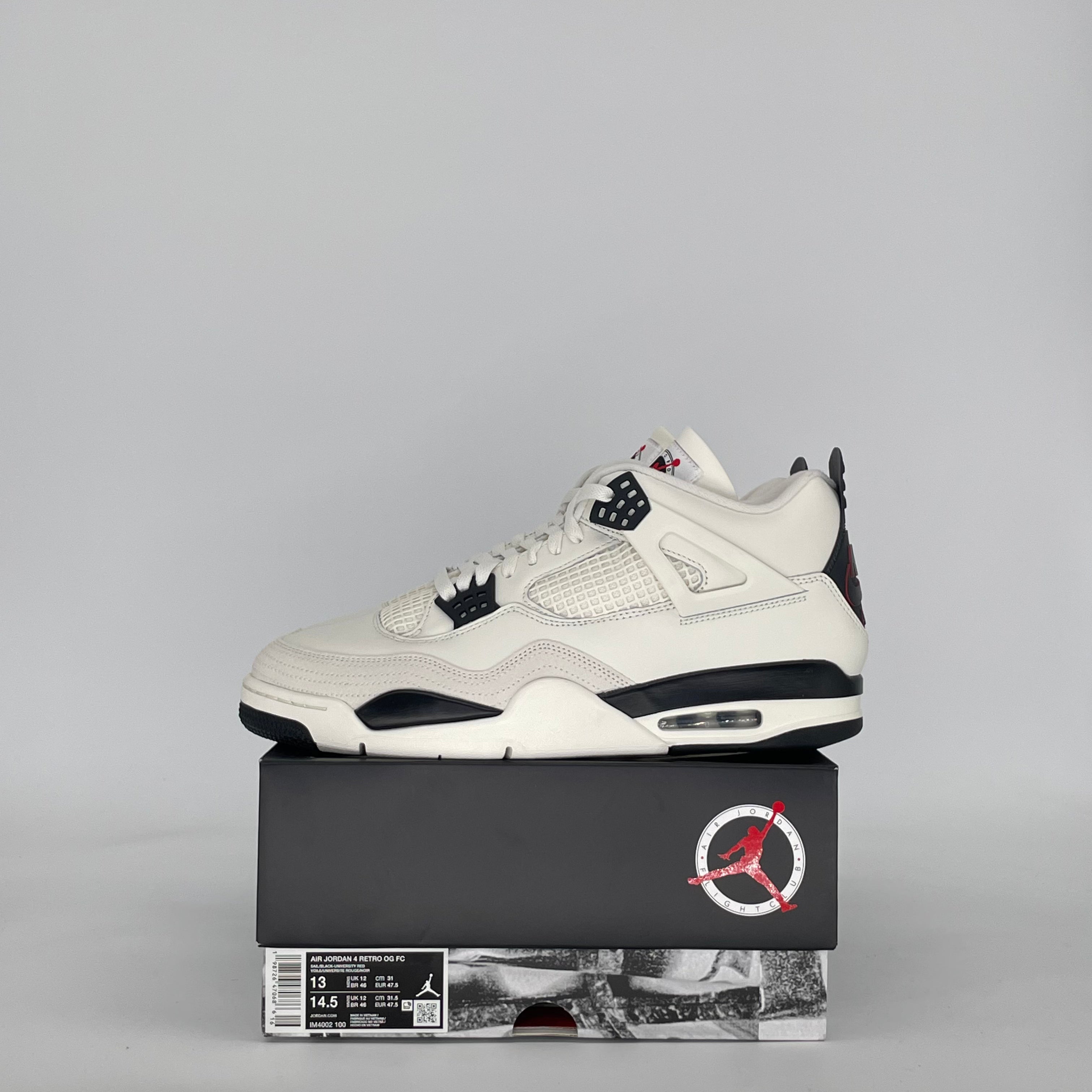 AIR JORDAN 4 FLIGHT CLUB IM4002-100 SIZE 13/14.5W