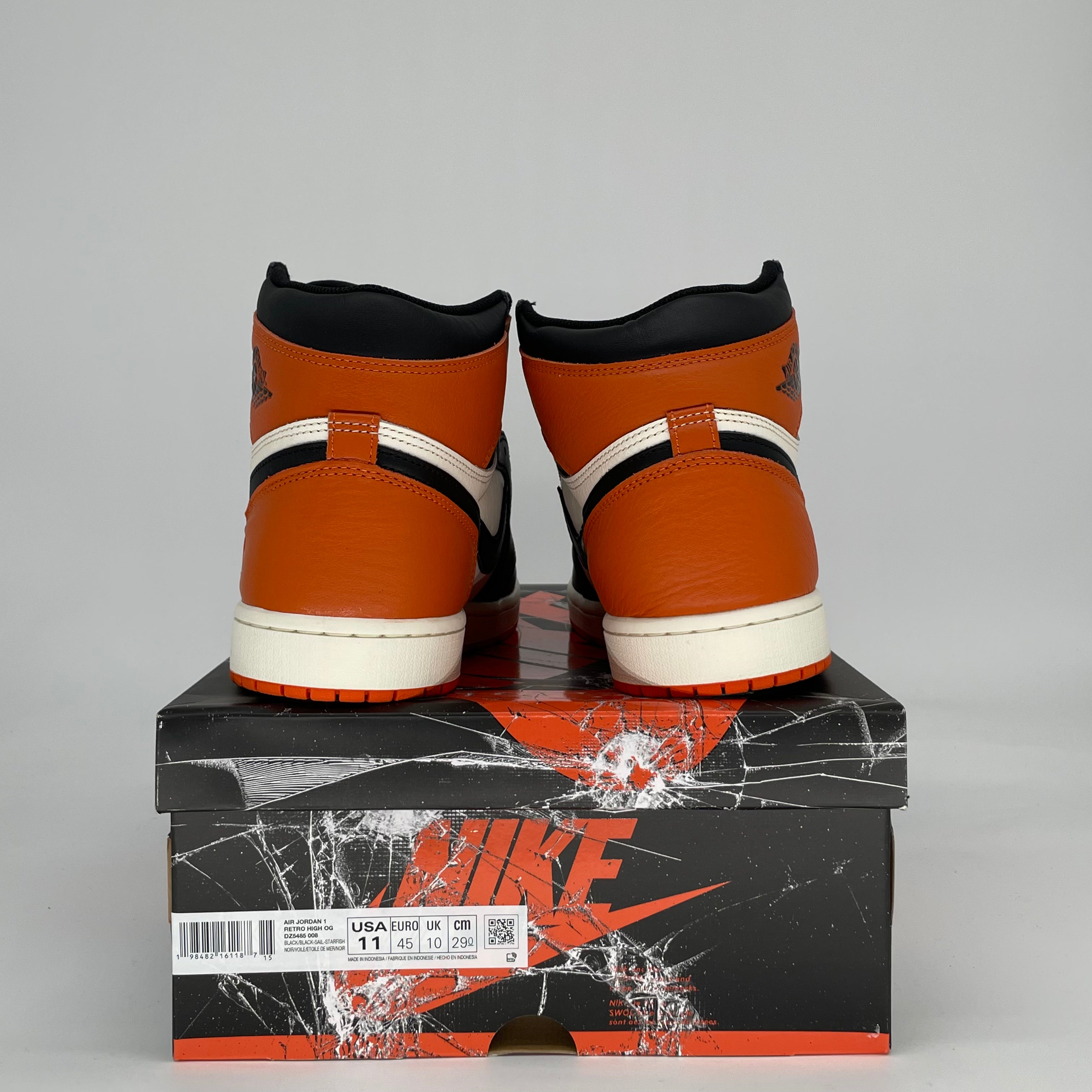 AIR JORDAN 1 SHATTERED BACKBOARD 2025 DZ5485-008 SIZE 11/12.5W