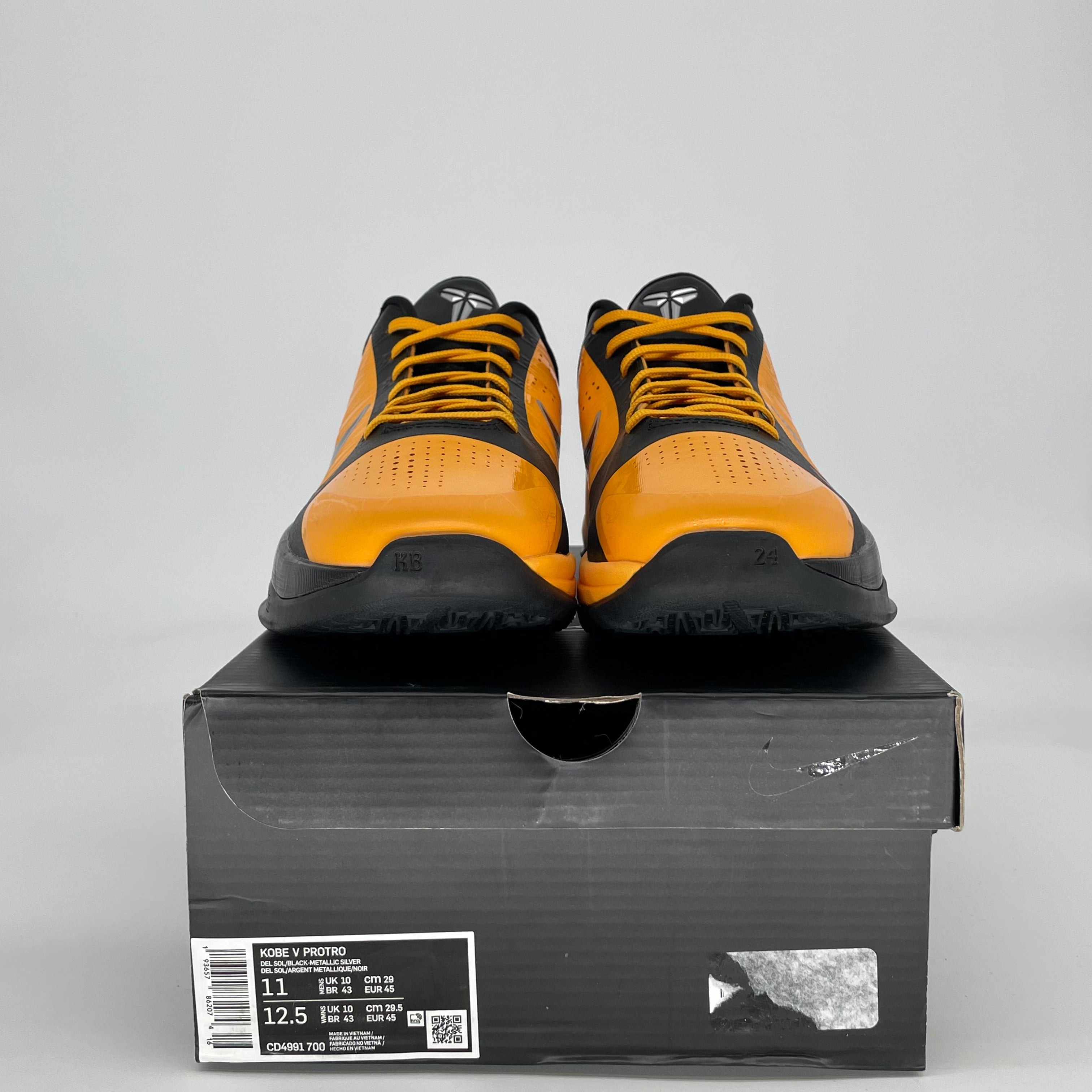 NIKE KOBE 5 PROTRO BRUCE LEE CD4991-700 SIZE 11/12.5W