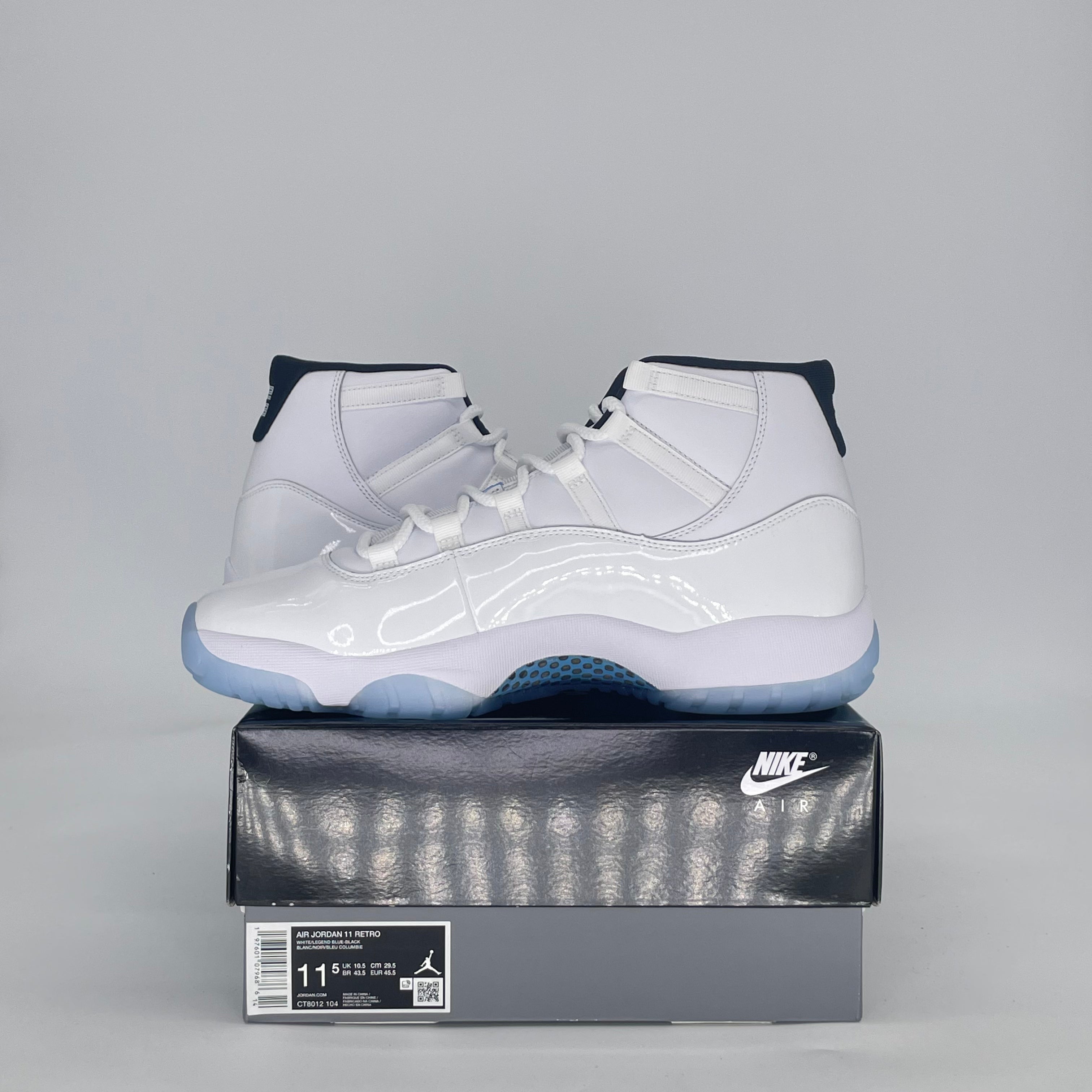 AIR JORDAN 11 LEGEND BLUE CT8012-104 SIZE 11.5/13W
