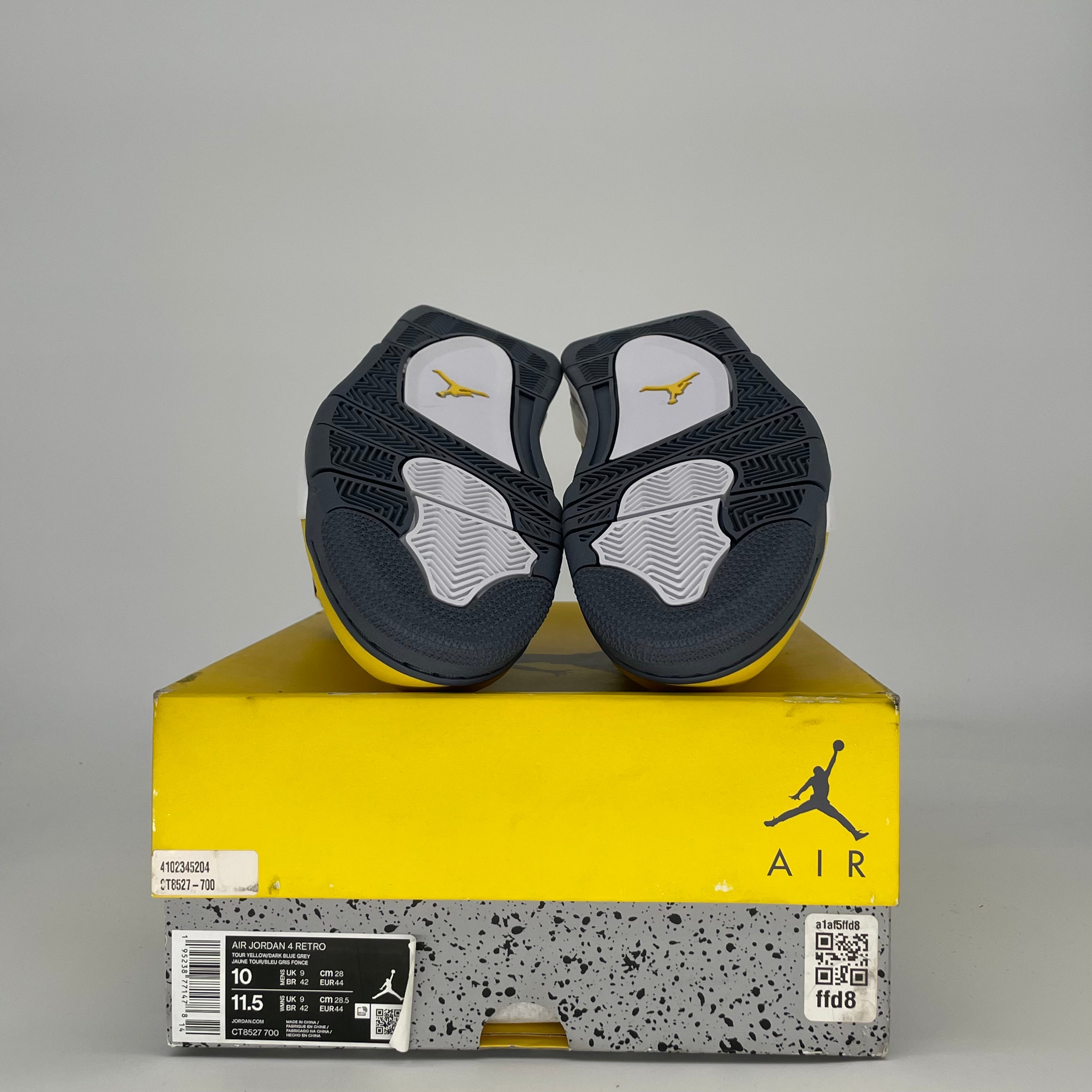 AIR JORDAN 4 LIGHTNING CT8527-700 SIZE 10/11.5W