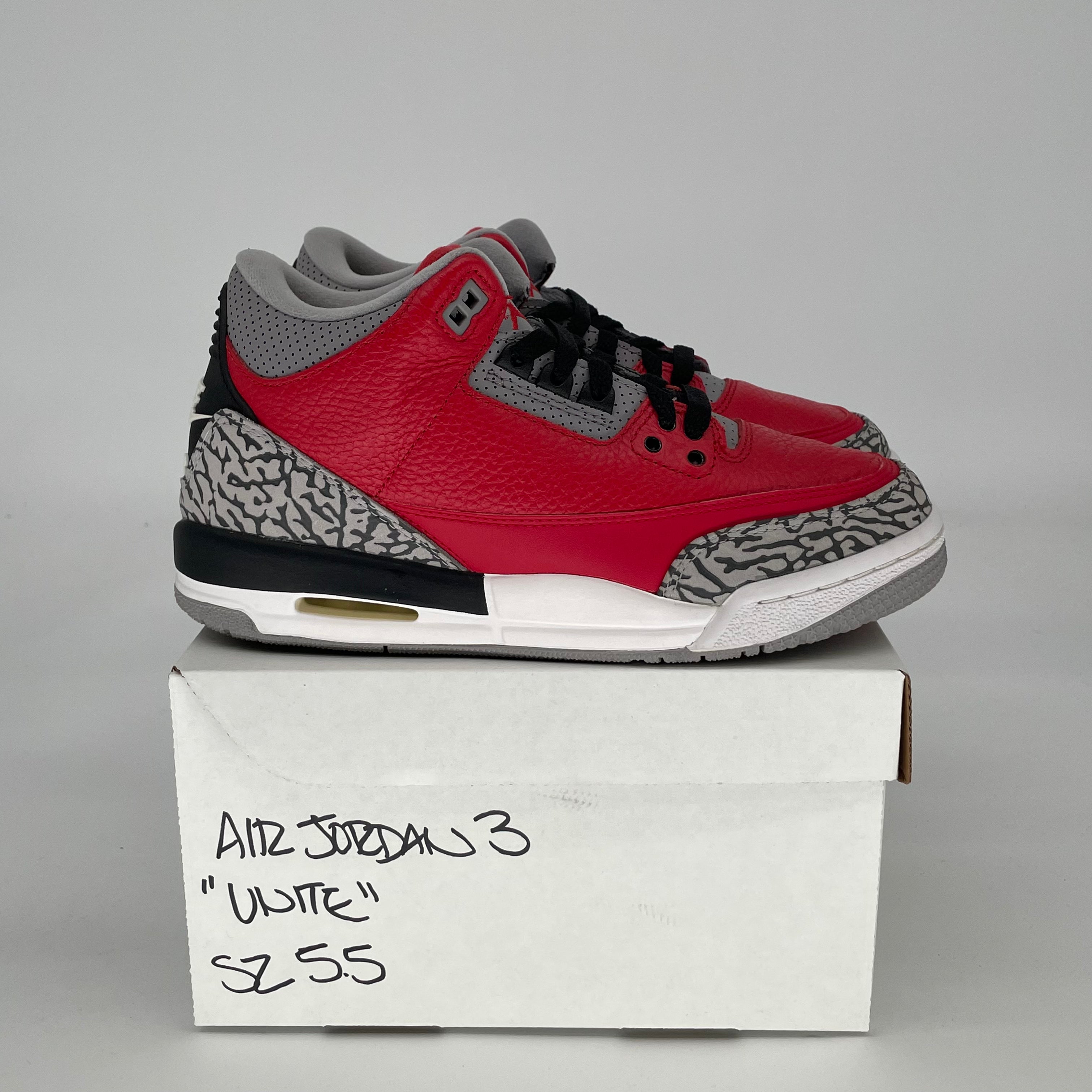 AIR JORDAN 3 UNITE SIZE 5.5/7W CK5692-600