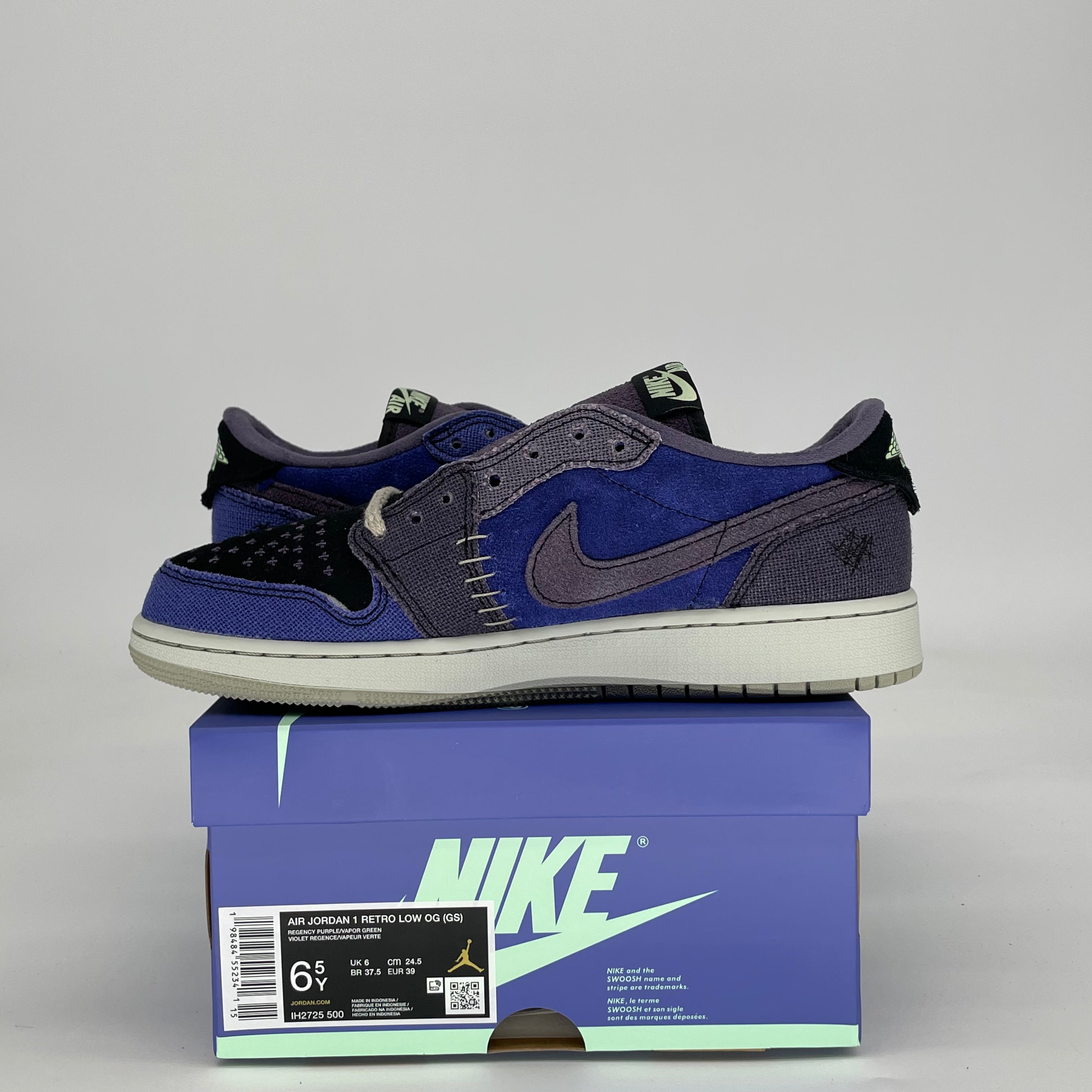 AIR JORDAN 1 LOW ZION WILLIAMSON VOODOO ALTERNATE IH2725-500 SIZE 6.5/8W