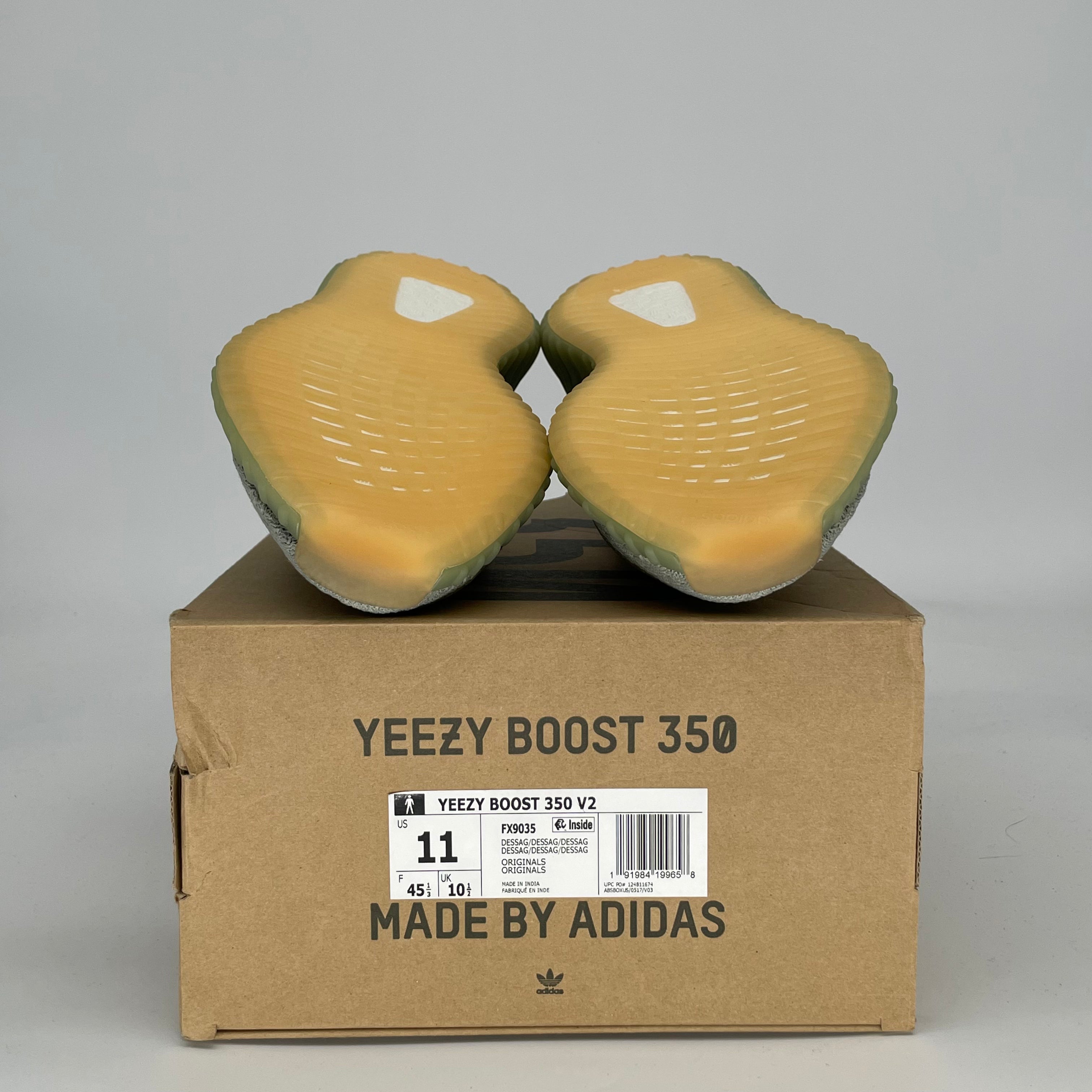 ADIDAS YEEZY 350 V2 DESERT SAGE FX9035 SIZE 11/12.5W