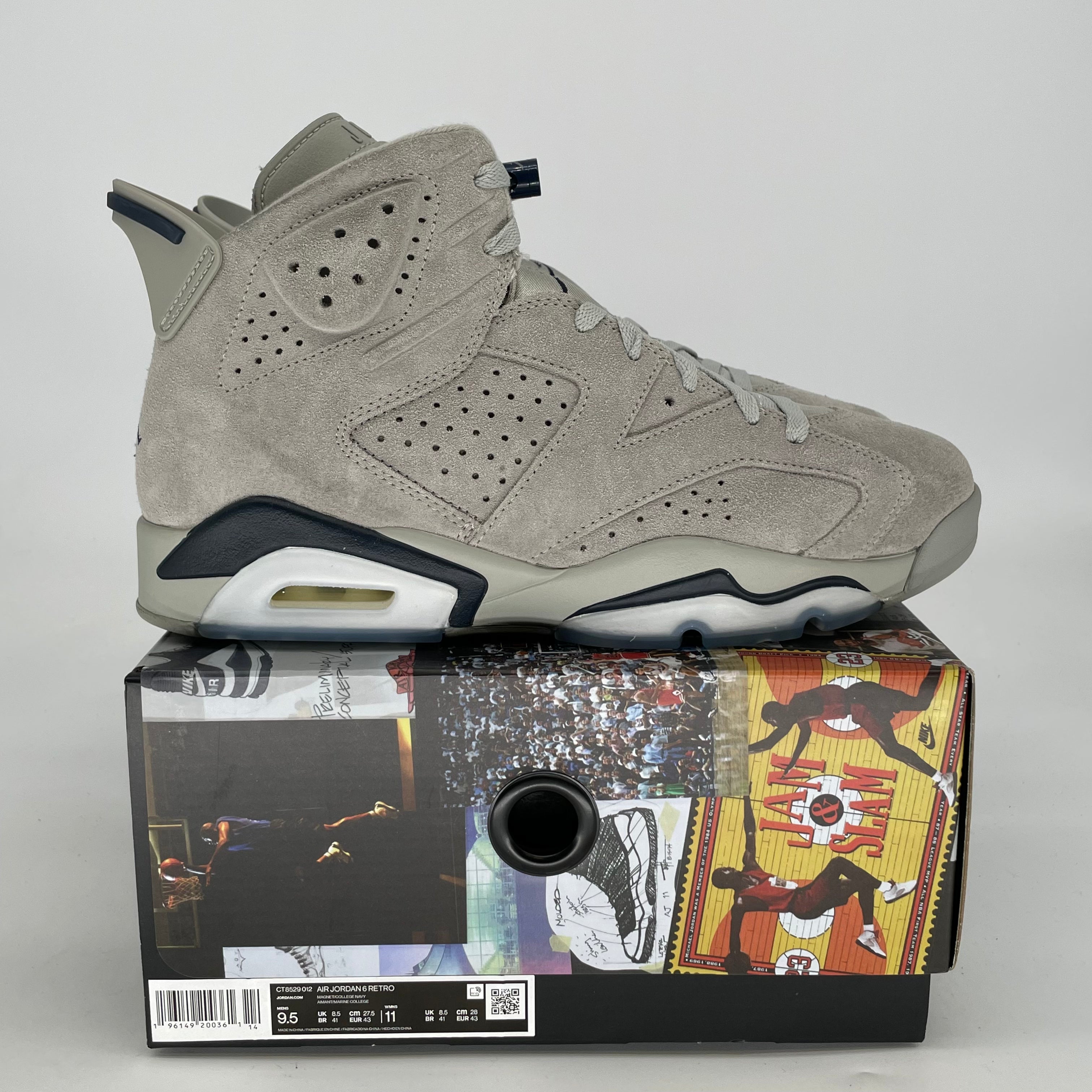 AIR JORDAN 6 GEORGETOWN CT8529-012 SIZE 9.5/11W