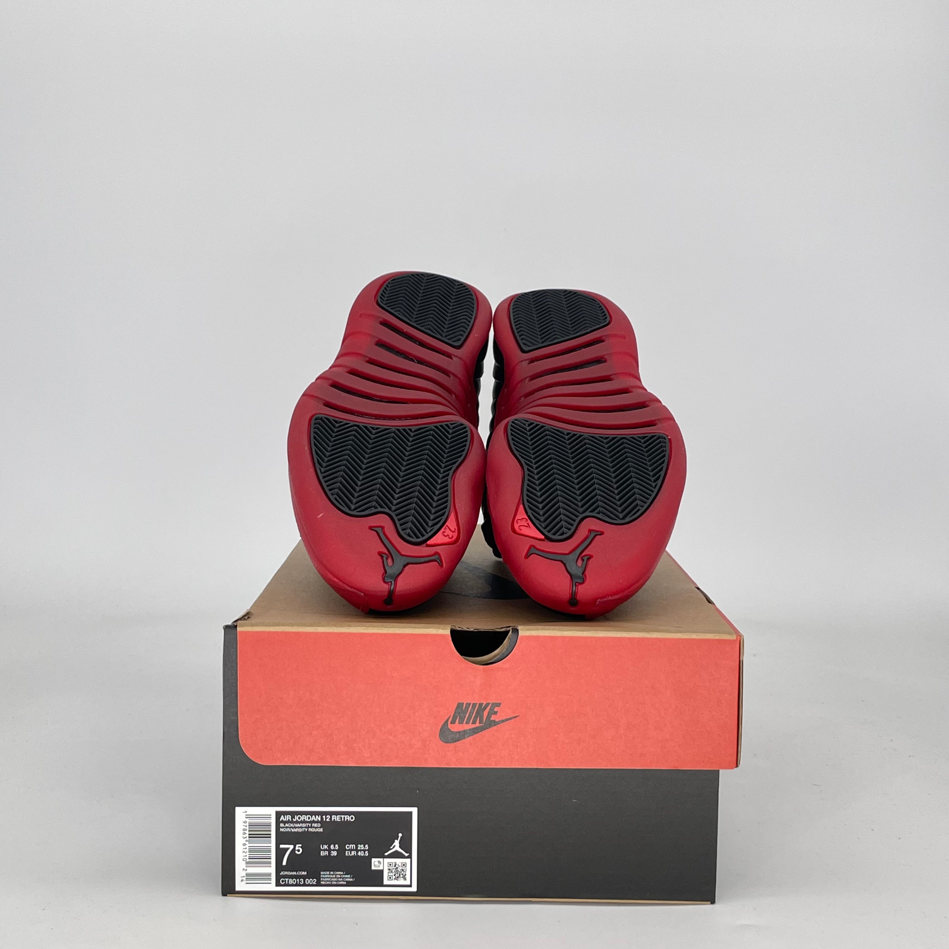 AIR JORDAN 12 FLU GAME CT8013-002 SIZE 7.5/9W MENS