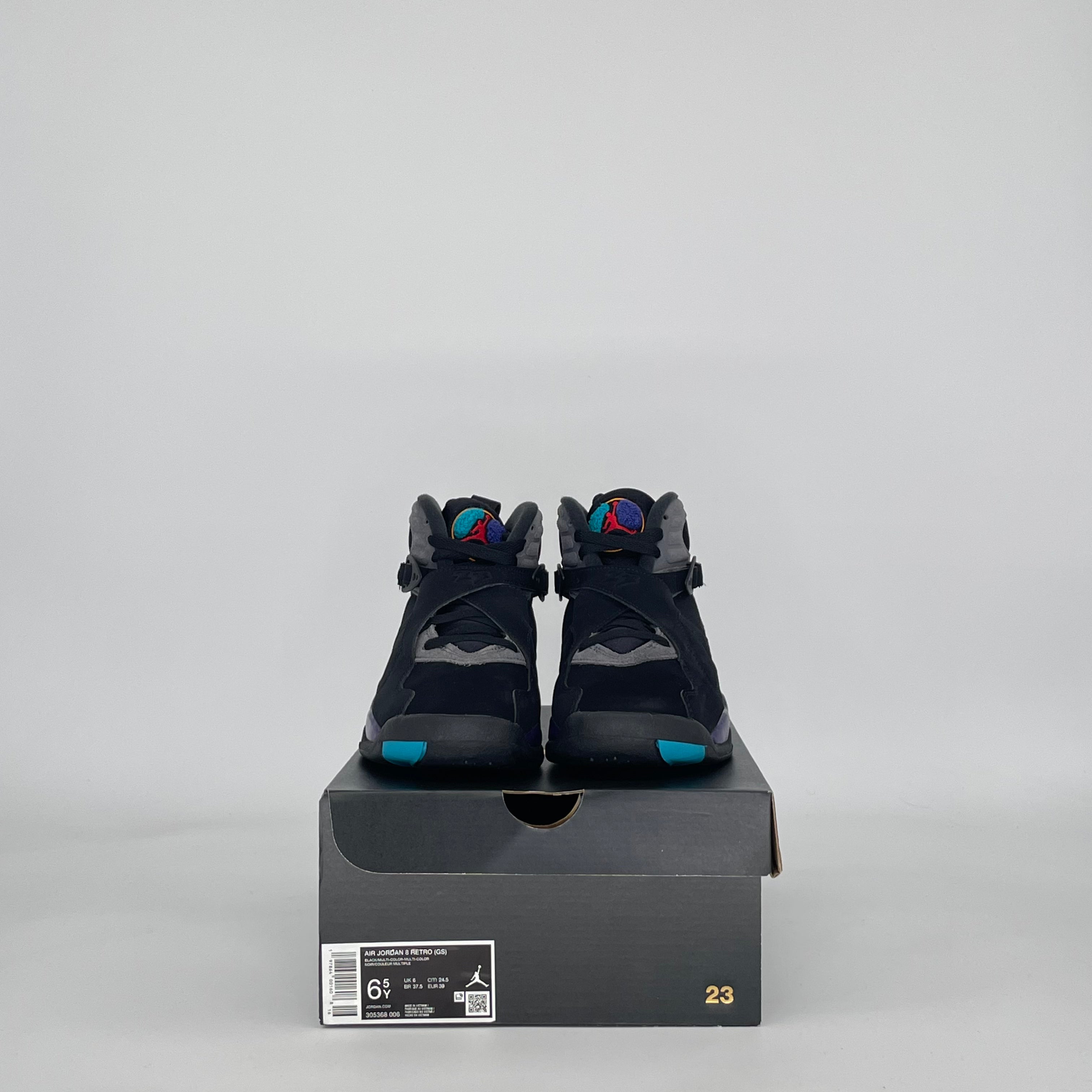 AIR JORDAN 8 AQUA 305368-006 SIZE 6.5/8W GS