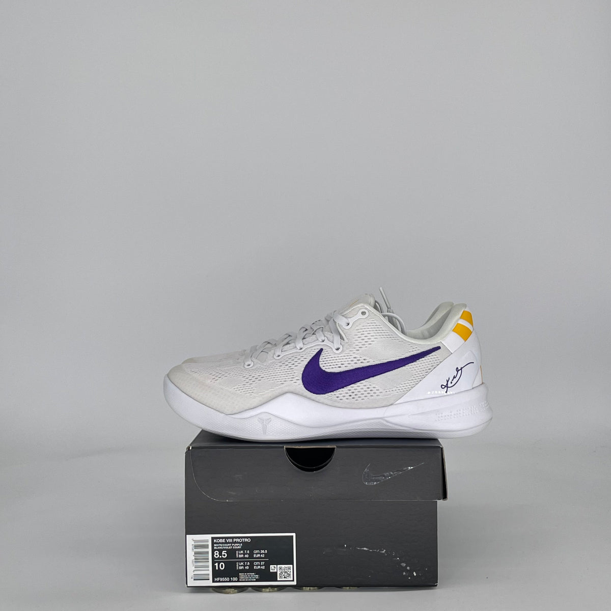 Nike Kobe 8 Protro Lakers Home