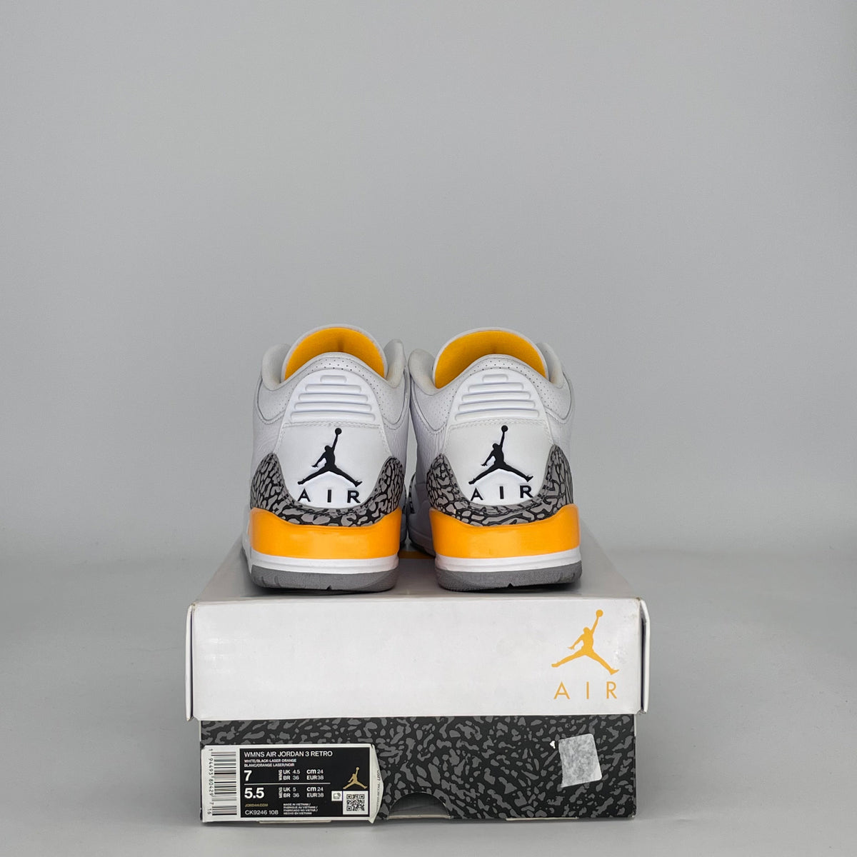 Jordan 3 Retro Laser Orange (Women's)