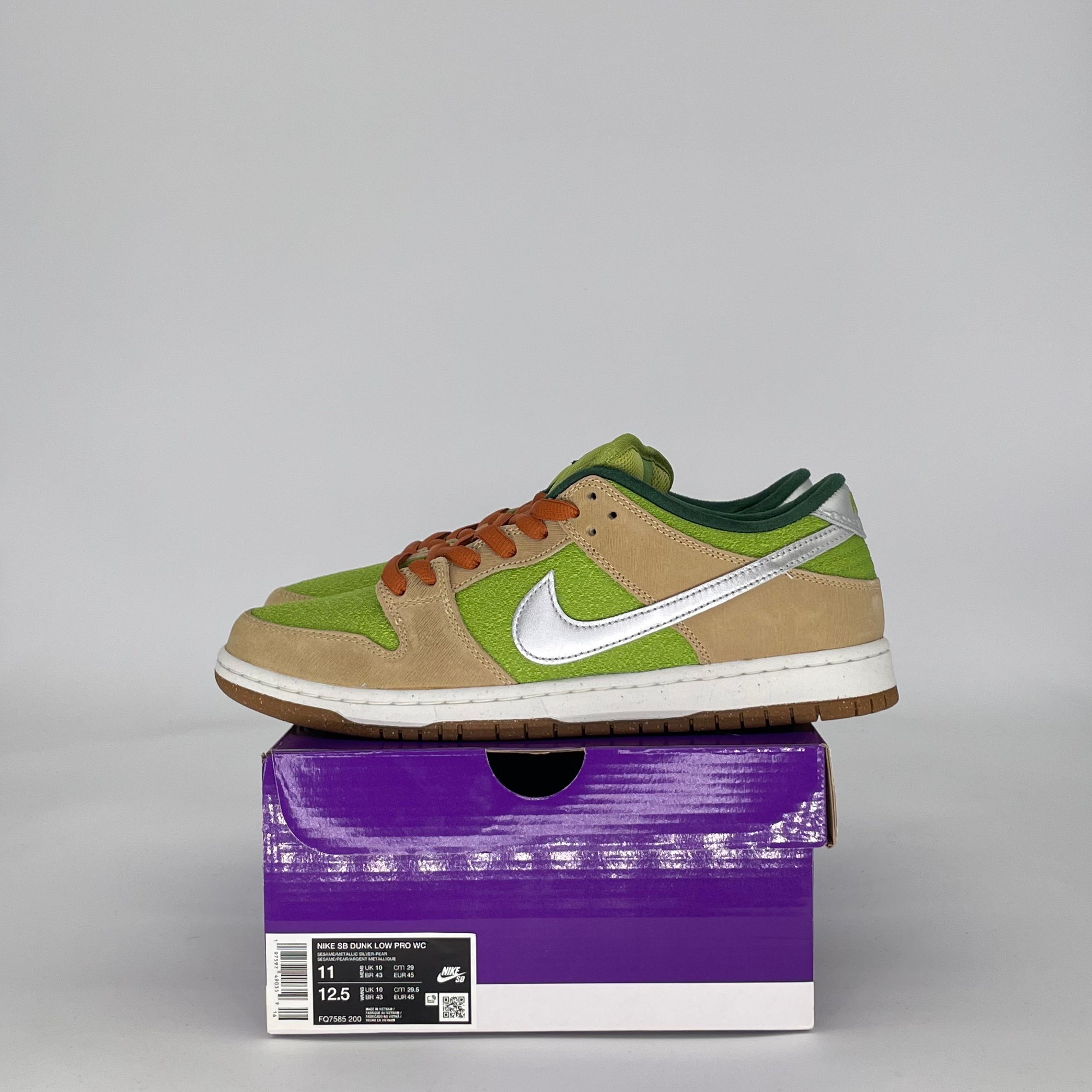 NIKE SB DUNK LOW ESCARGOT FQ7585-200 SIZE 11/12.5W