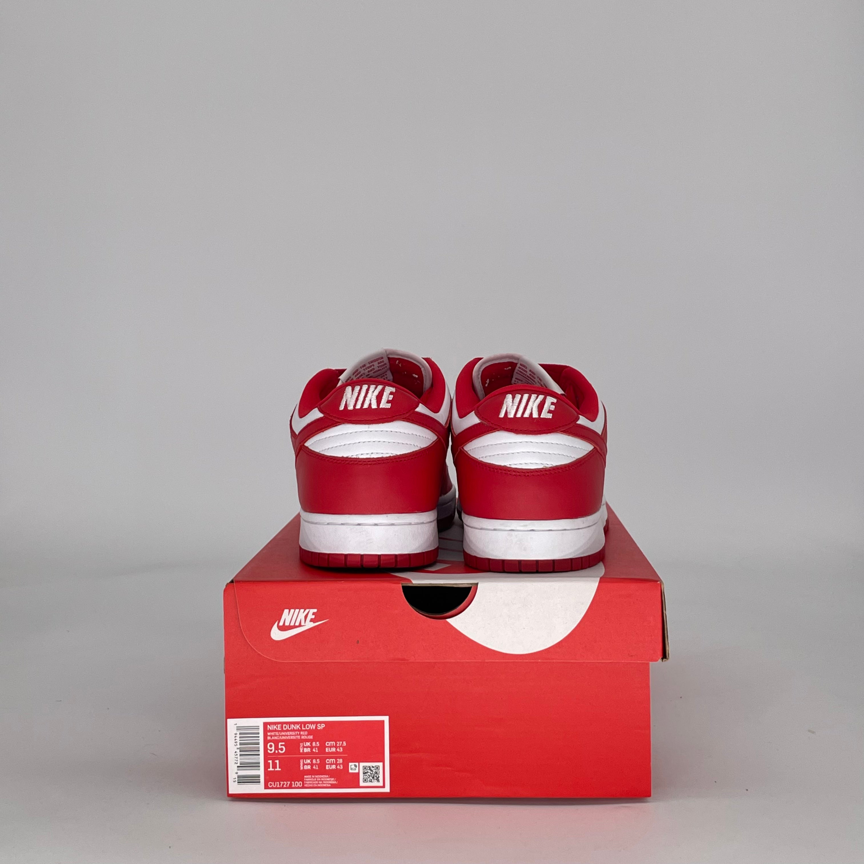 NIKE DUNK LOW ST JOHN'S CU1727-100 SIZE 9.5/11W