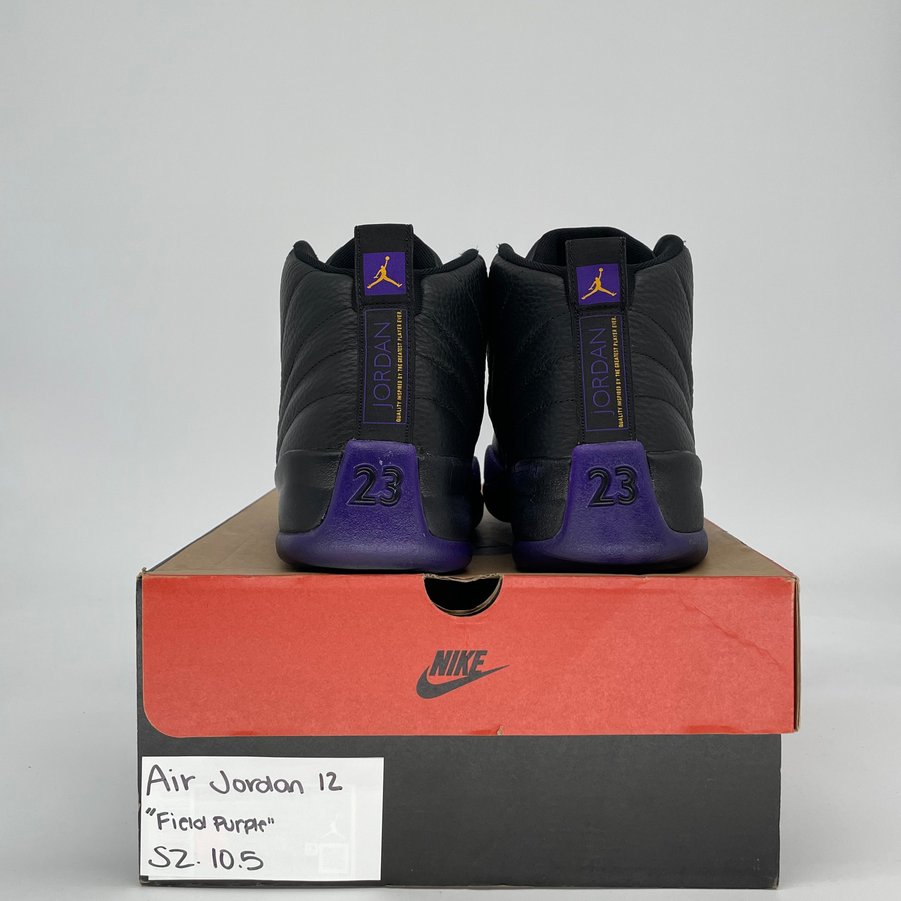 AIR JORDAN 12 FIELD PURPLE CT8013-057 SIZE 10.5/12W