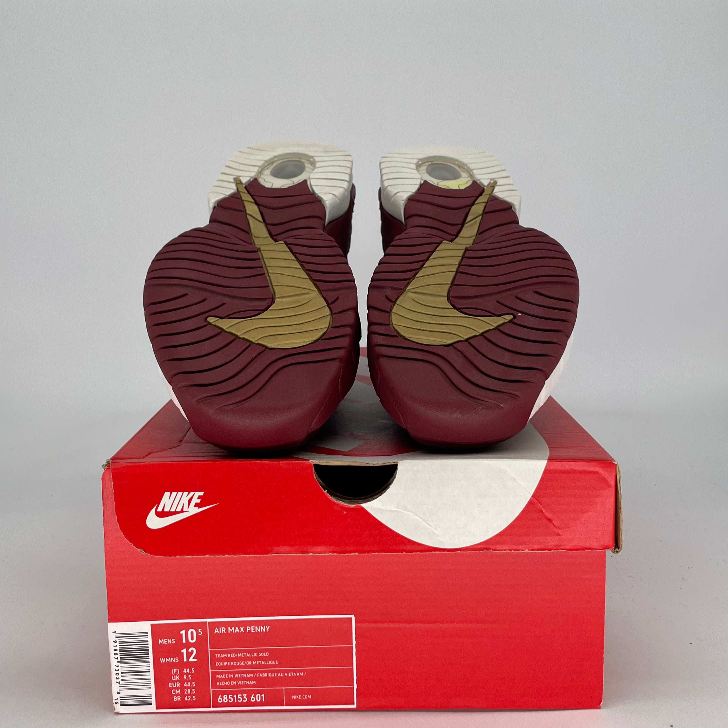 NIKE AIR MAX PENNY HOUSE PARTY 685153-601 SIZE 10.5/12W