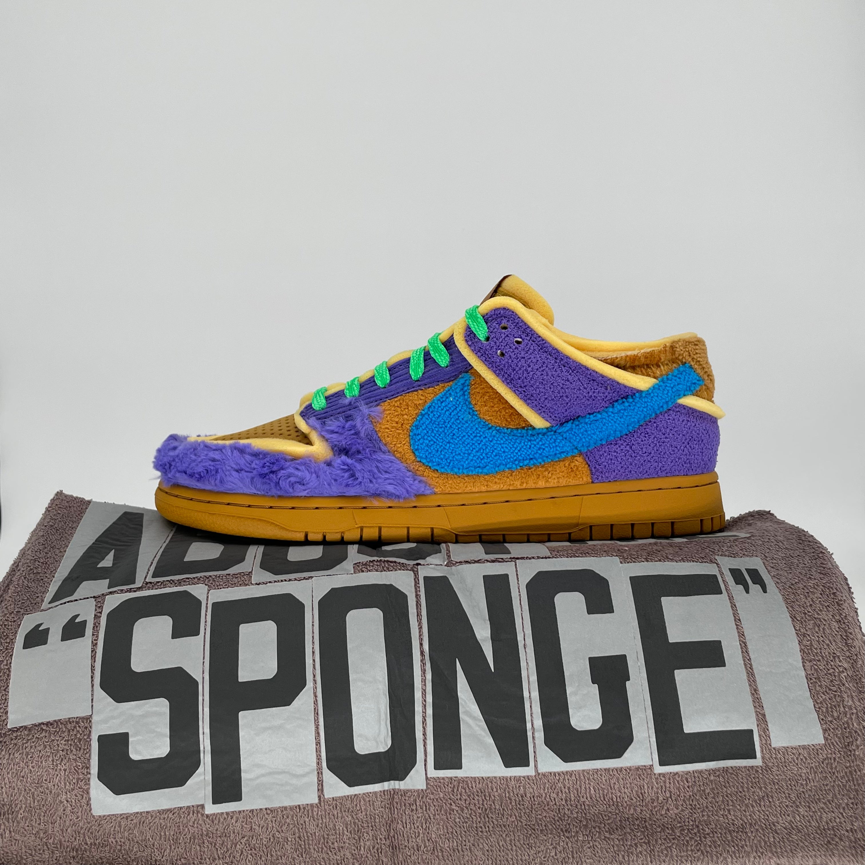 NIKE DUNK LOW CPFM SWAMP SPONGE PSYCHIC PURPLE IH5094-500 SIZE 9/10.5W