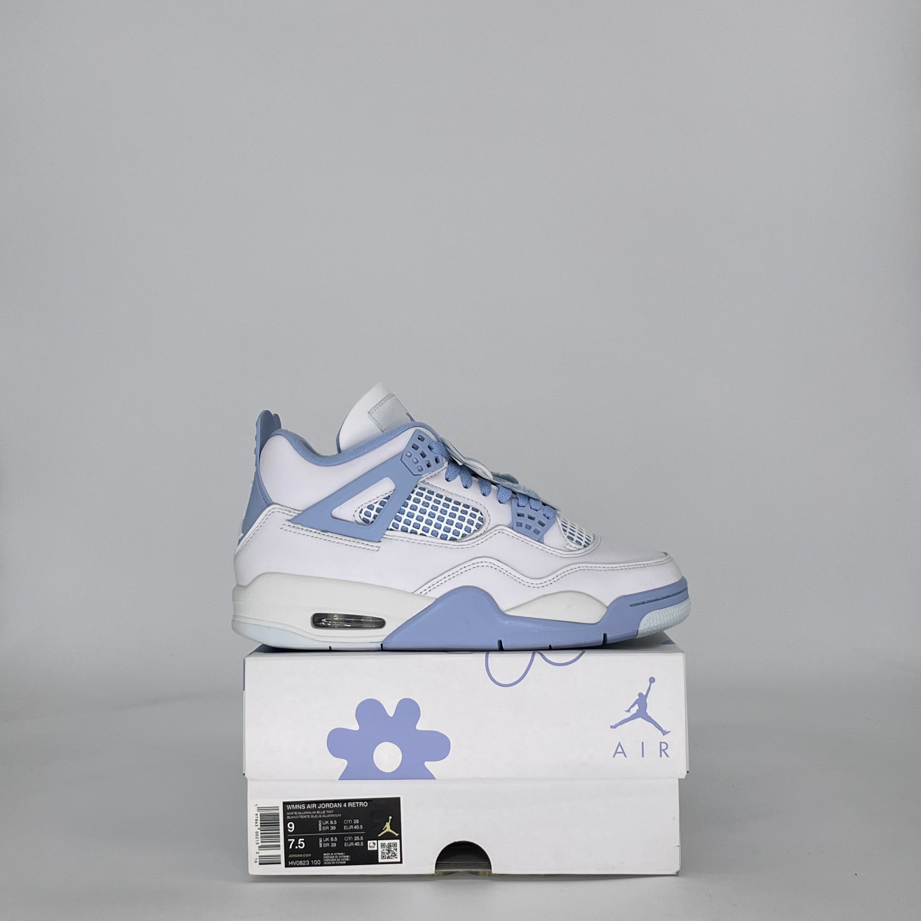 AIR JORDAN 4 FORGET ME NOT HV0823-100 SIZE 7.5/9W MENS