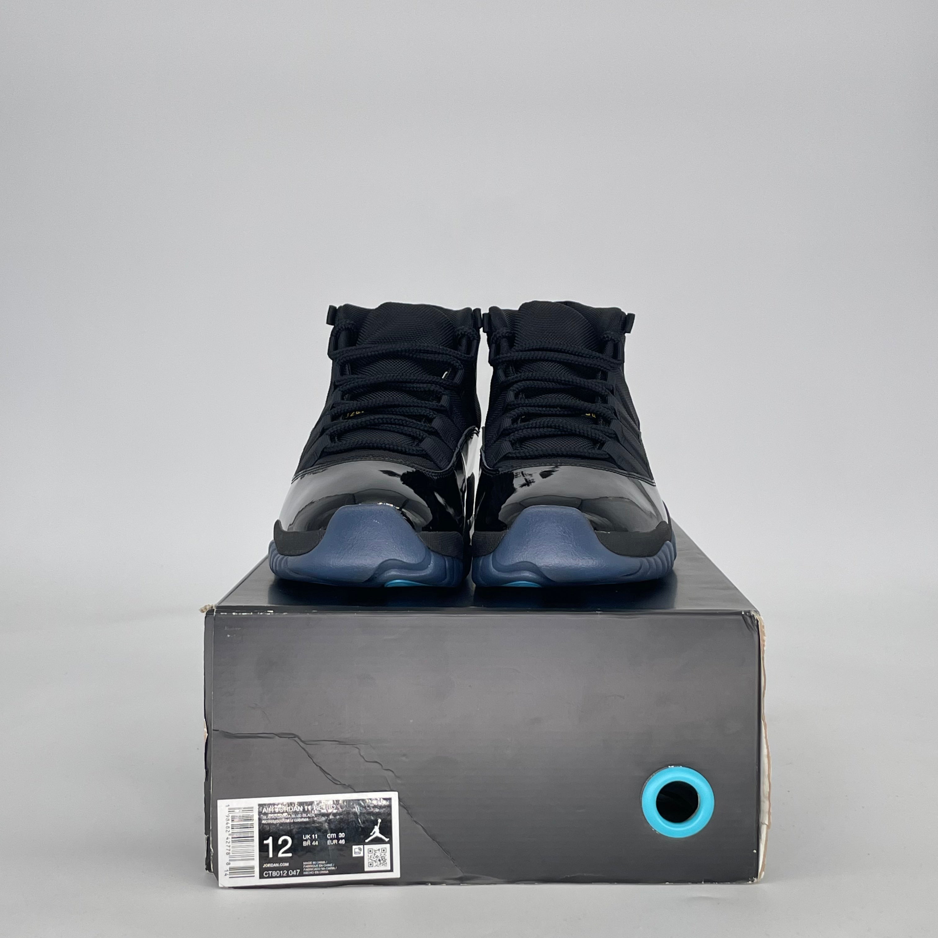 AIR JORDAN 11 GAMMA BLUE CT8012-047 SIZE 12/13.5W