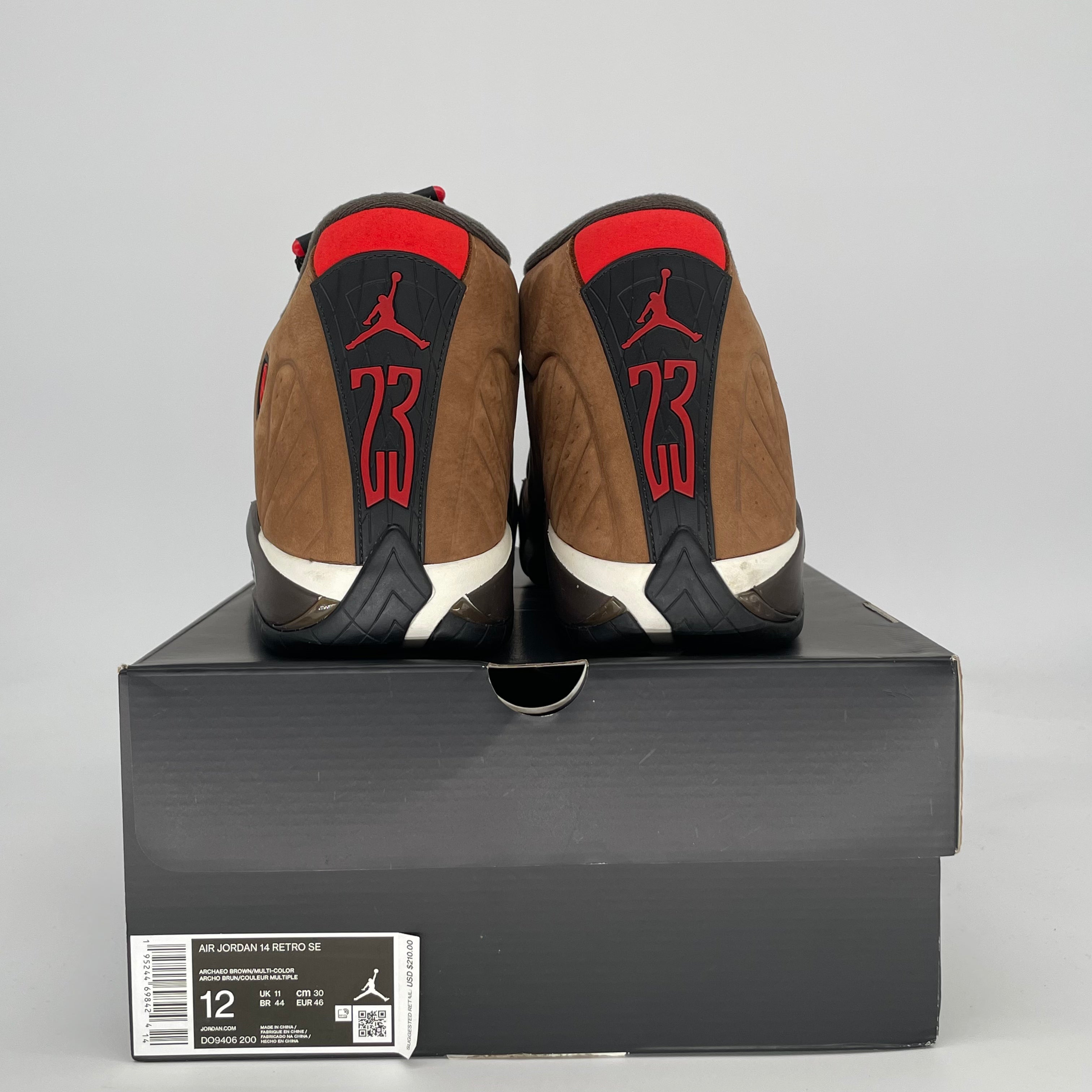 AIR JORDAN 14 WINTERIZED ARCHAEO BROWN DO9406-200 SIZE 12/13.5W