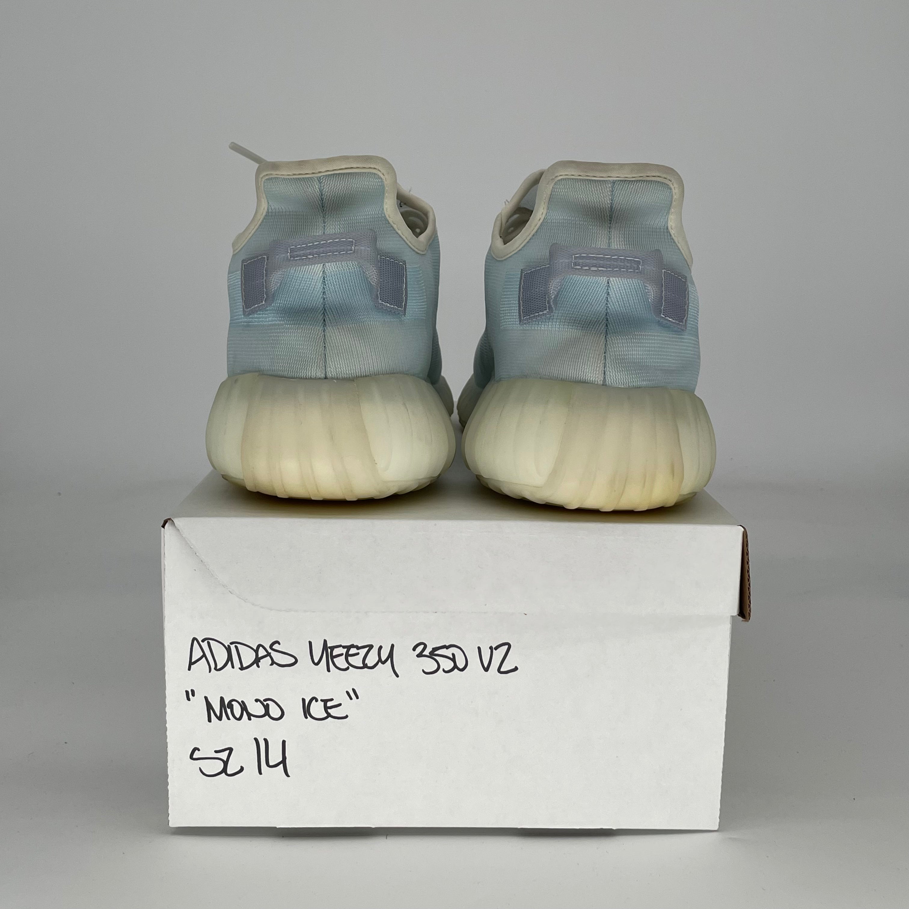 ADIDAS YEEZY 350 V2 MONO ICE GW2869 SIZE 14/15.5W