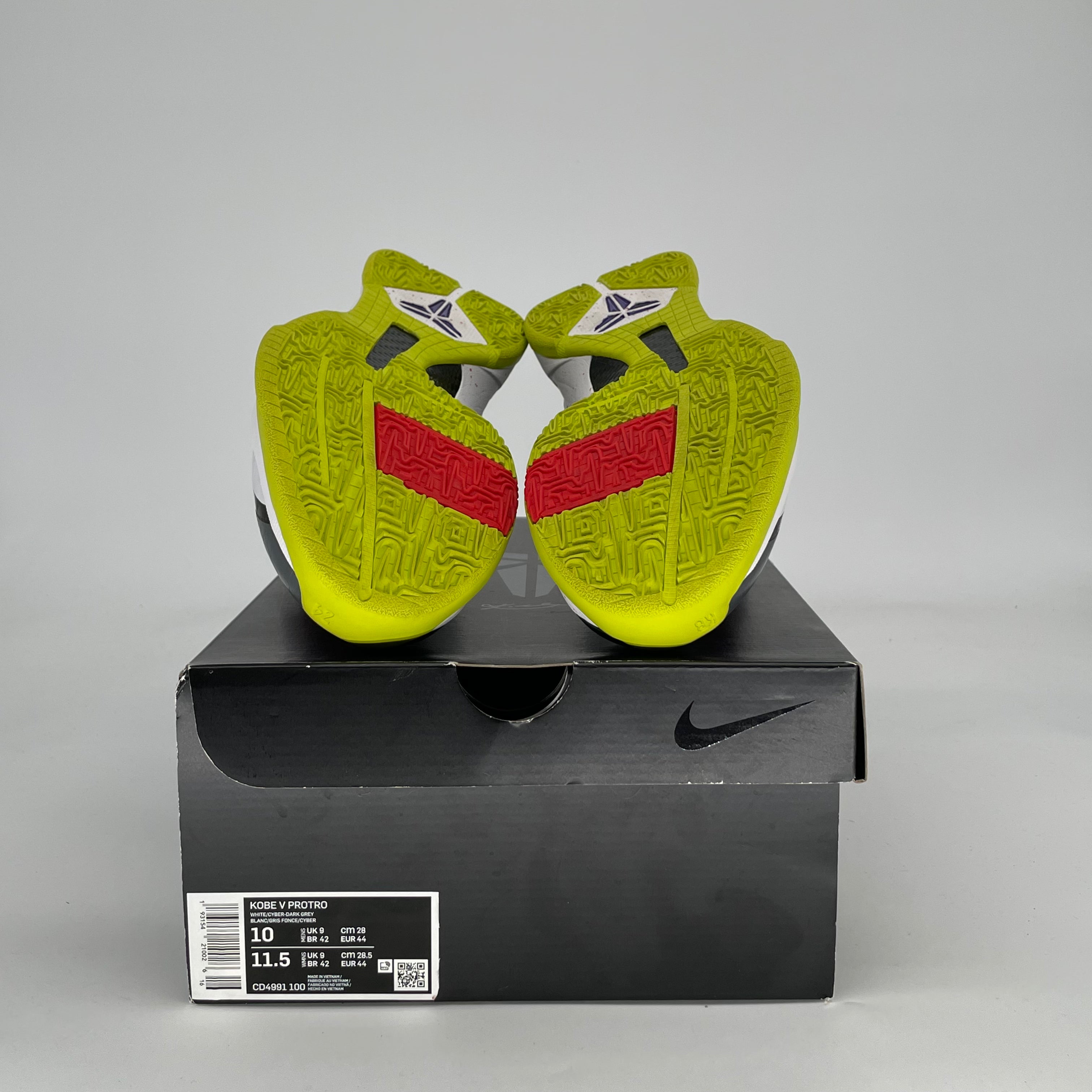 NIKE KOBE 5 PROTRO CHAOS CD4991-100 SIZE 10/11.5W