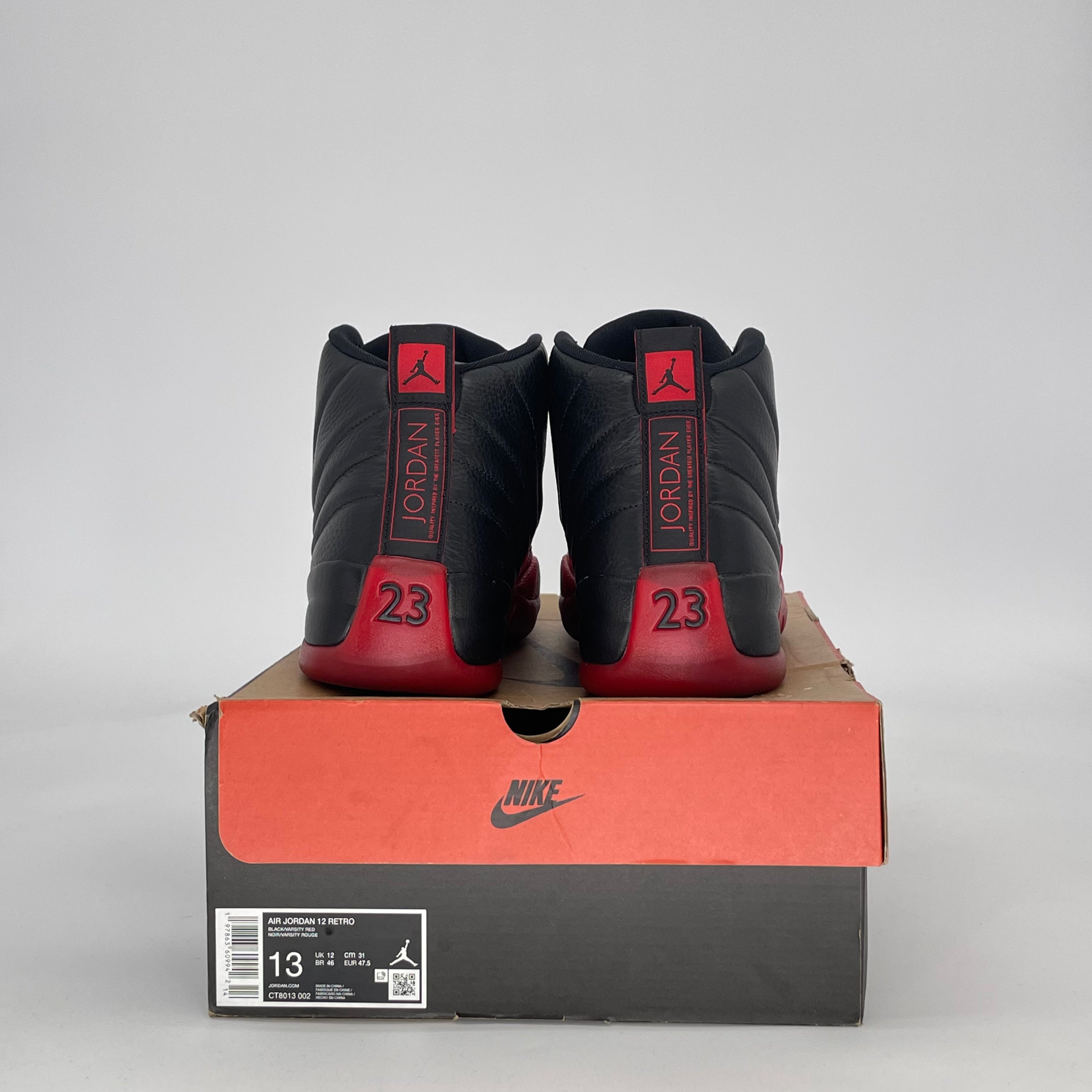 AIR JORDAN 12 FLU GAME CT8013-002 SIZE 13/14.5W