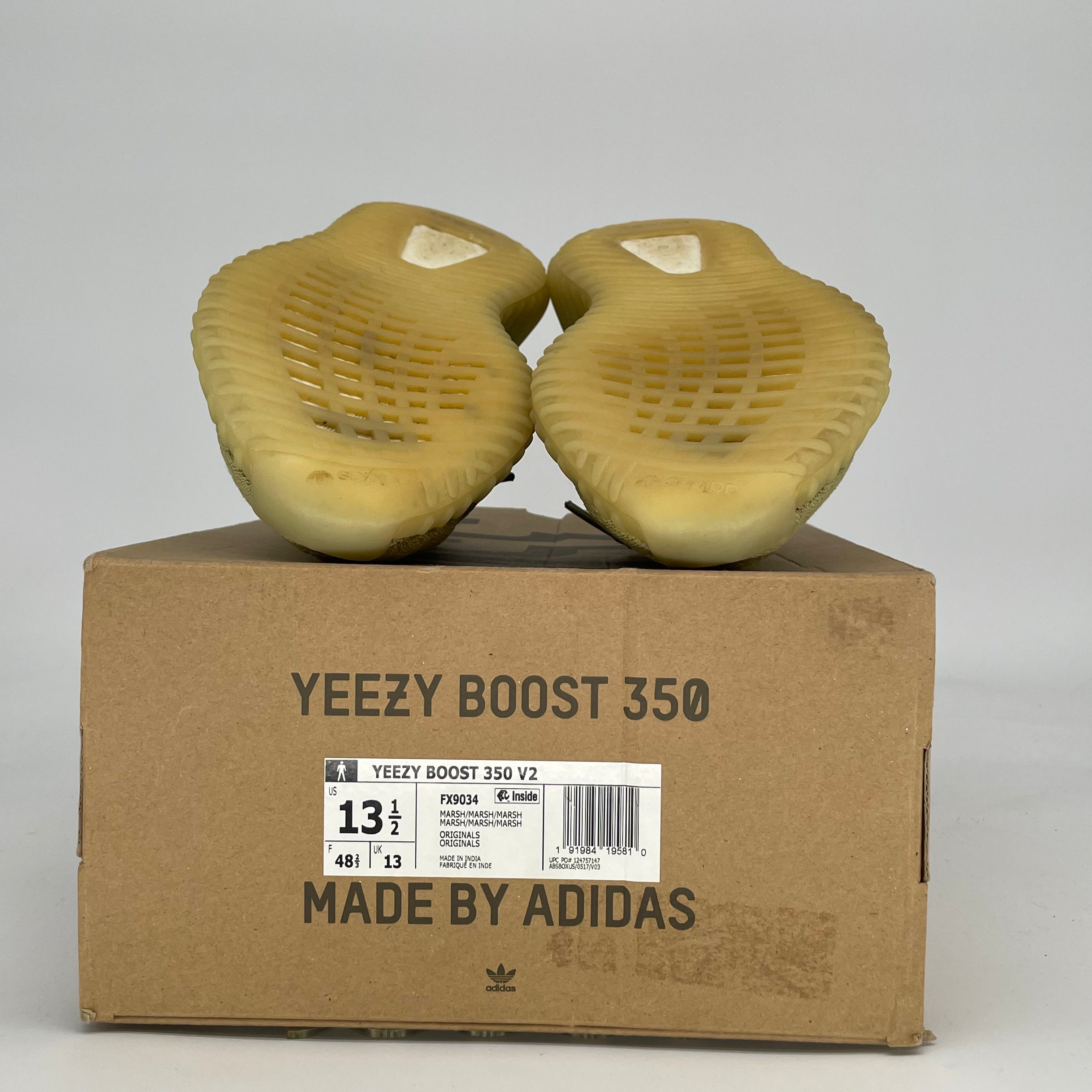 ADIDAS YEEZY BOOST 350 V2 MARSH FX9034 SIZE 13.5/15W