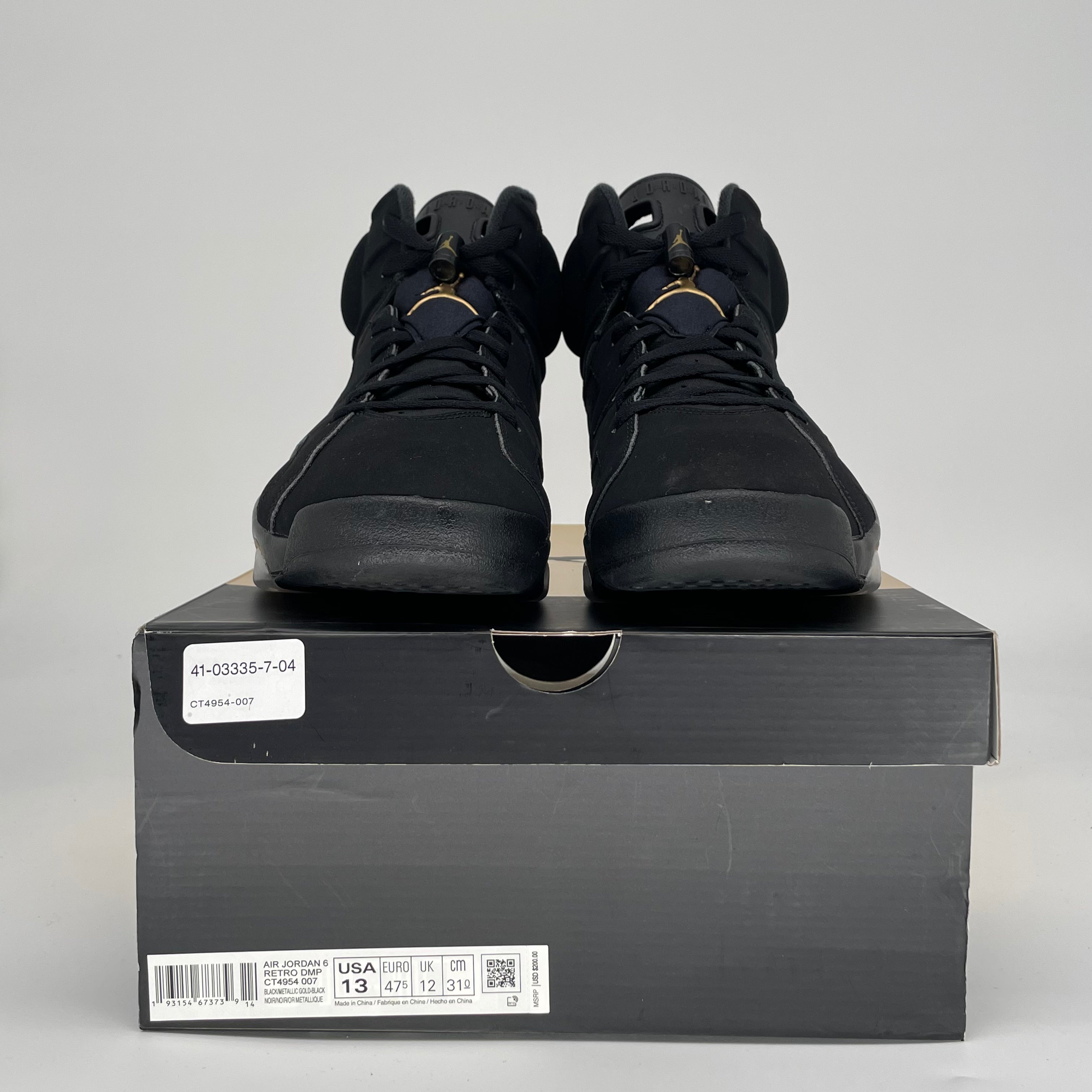 AIR JORDAN 6 DMP CT4954-007 SIZE 13/14.5W