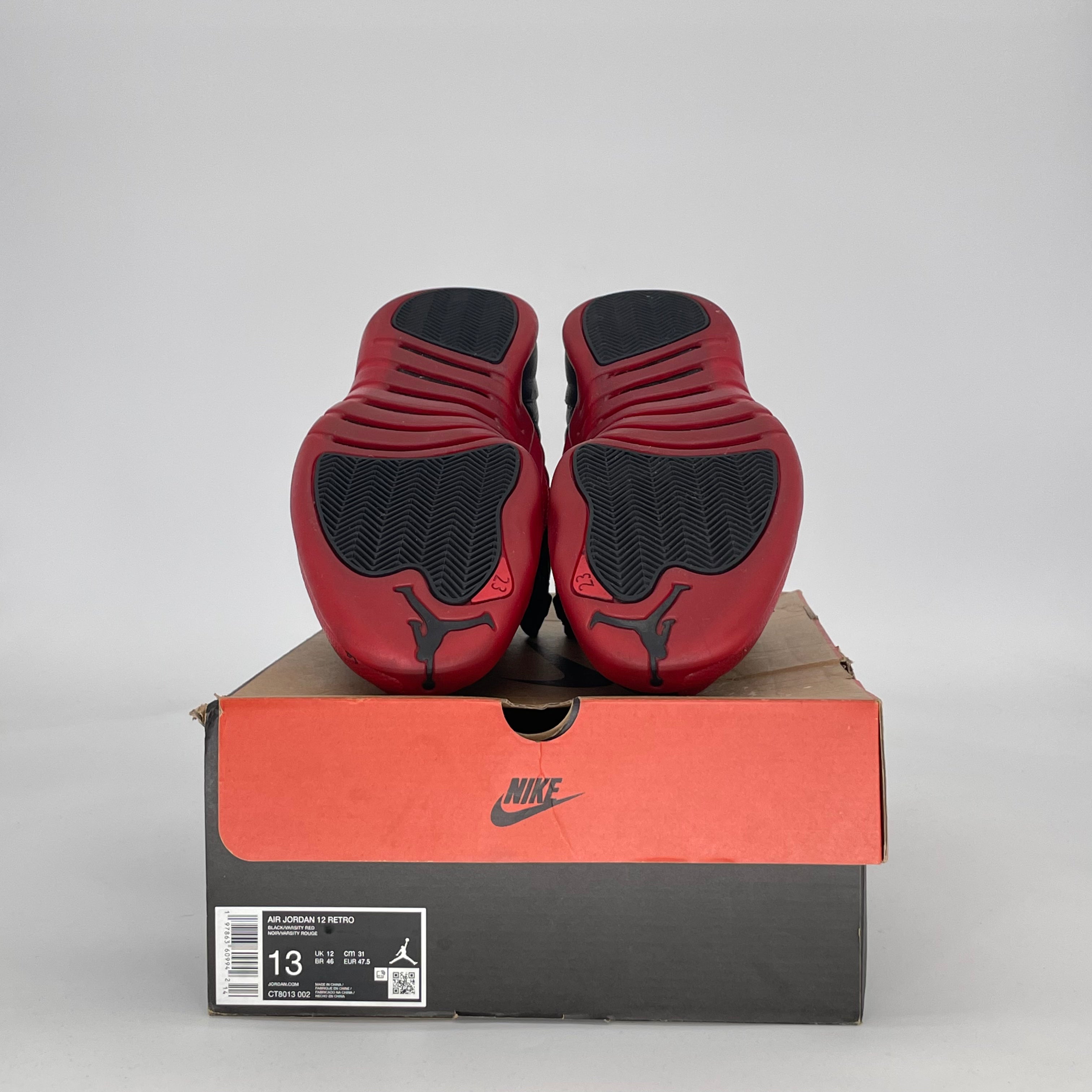 AIR JORDAN 12 FLU GAME CT8013-002 SIZE 13/14.5W
