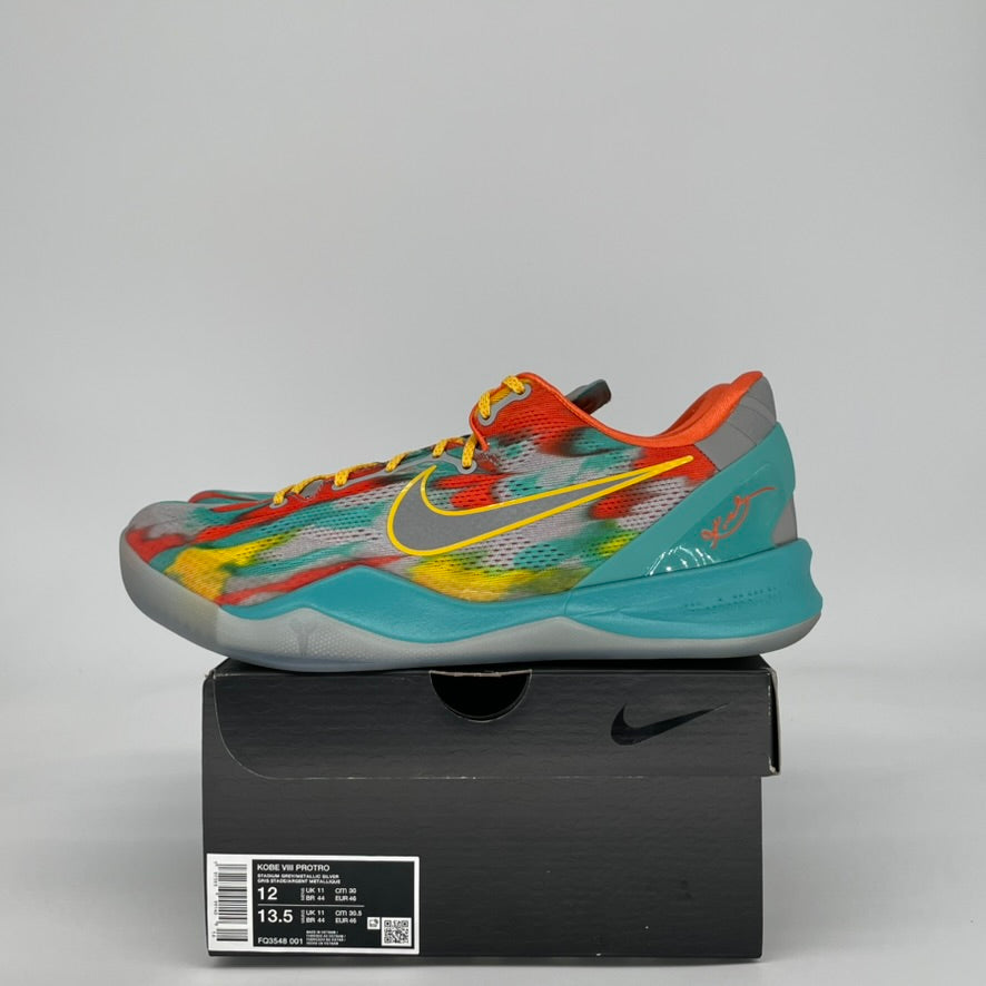 NIKE KOBE 8 PROTRO VENICE BEACH FQ3548-001 SIZE 12/13.5W