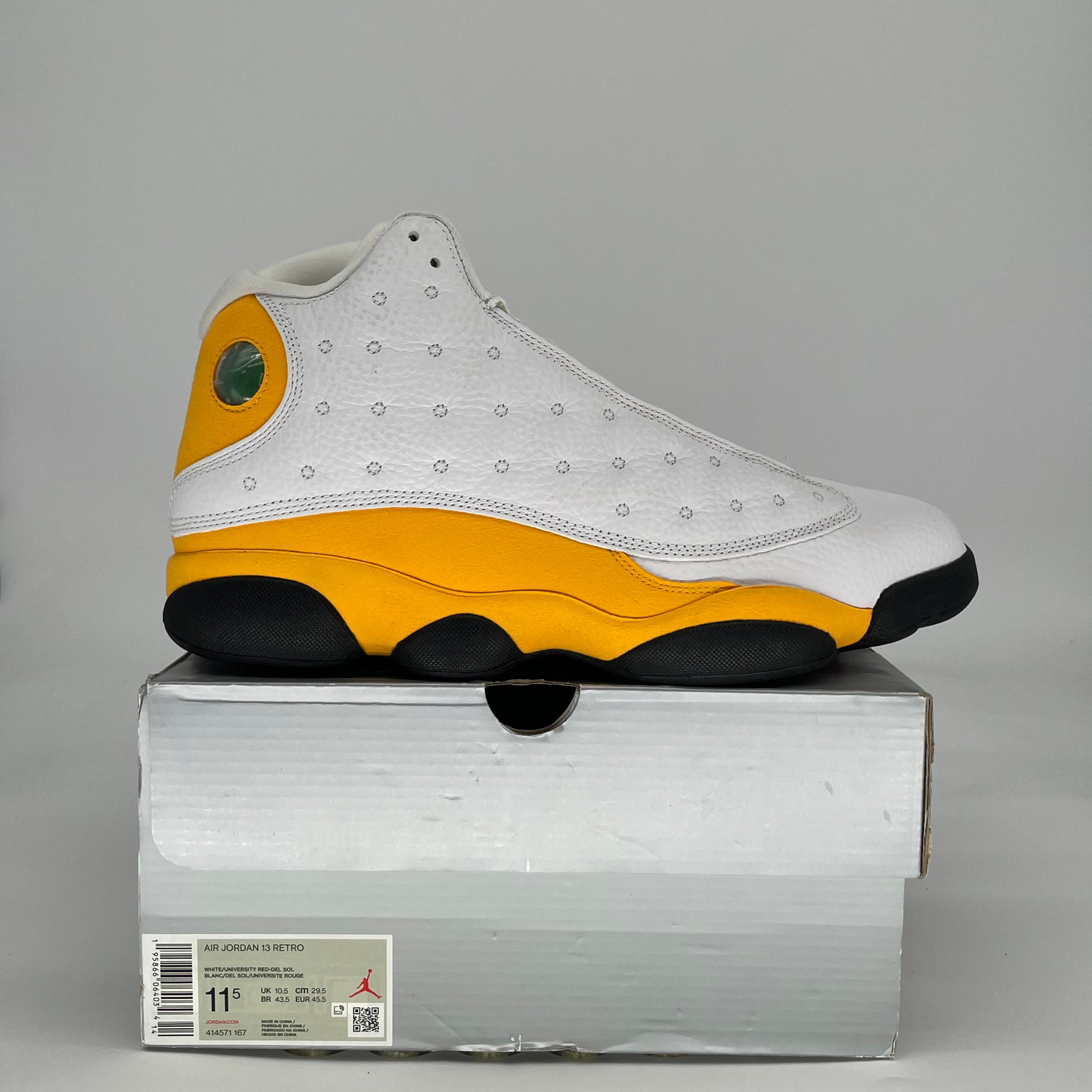 AIR JORDAN 13 DEL SOL 414571-167 SIZ 11.5/13W