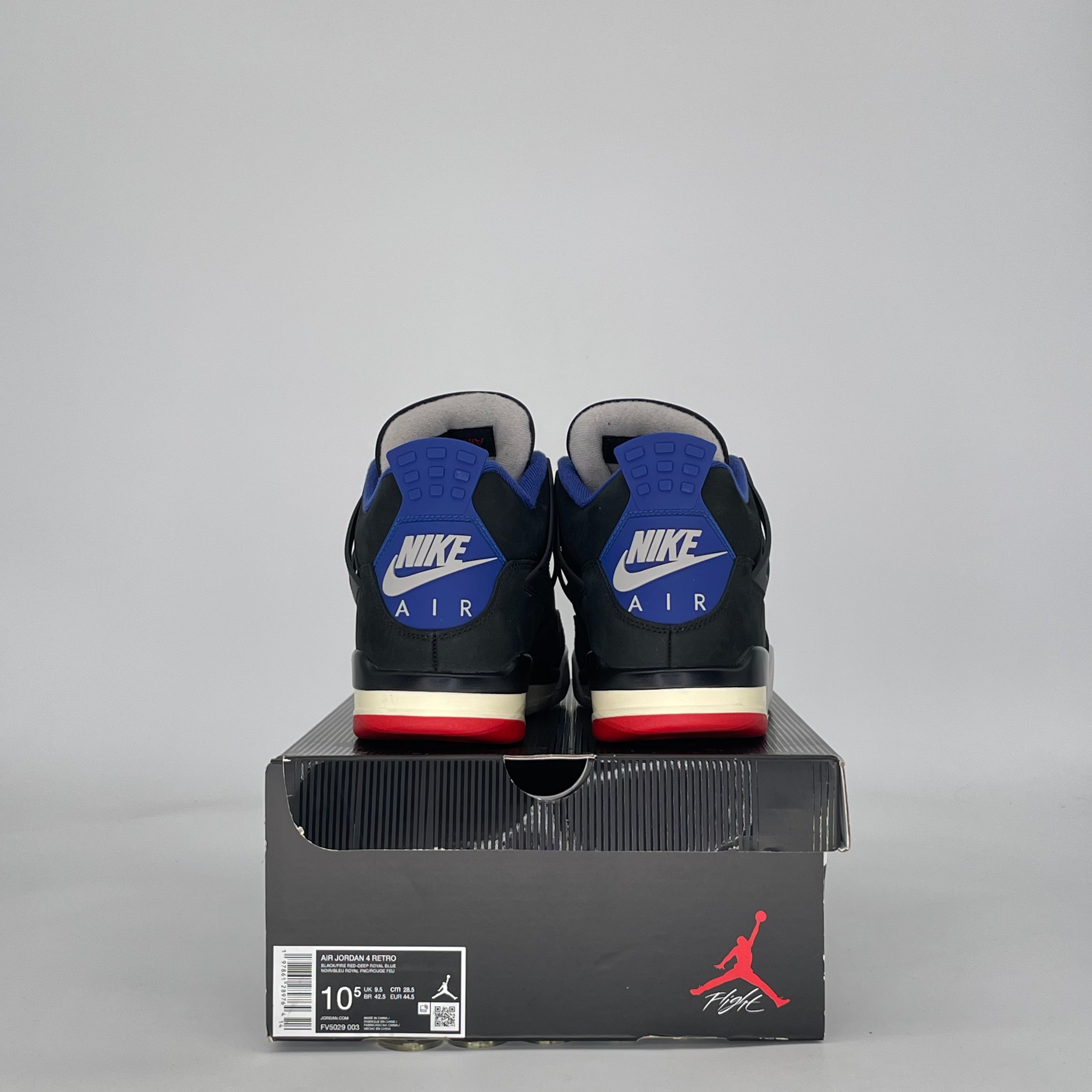 AIR JORDAN 4 RARE AIR (WHITE LETTERING) FV5029-003 SIZE 10.5/12W