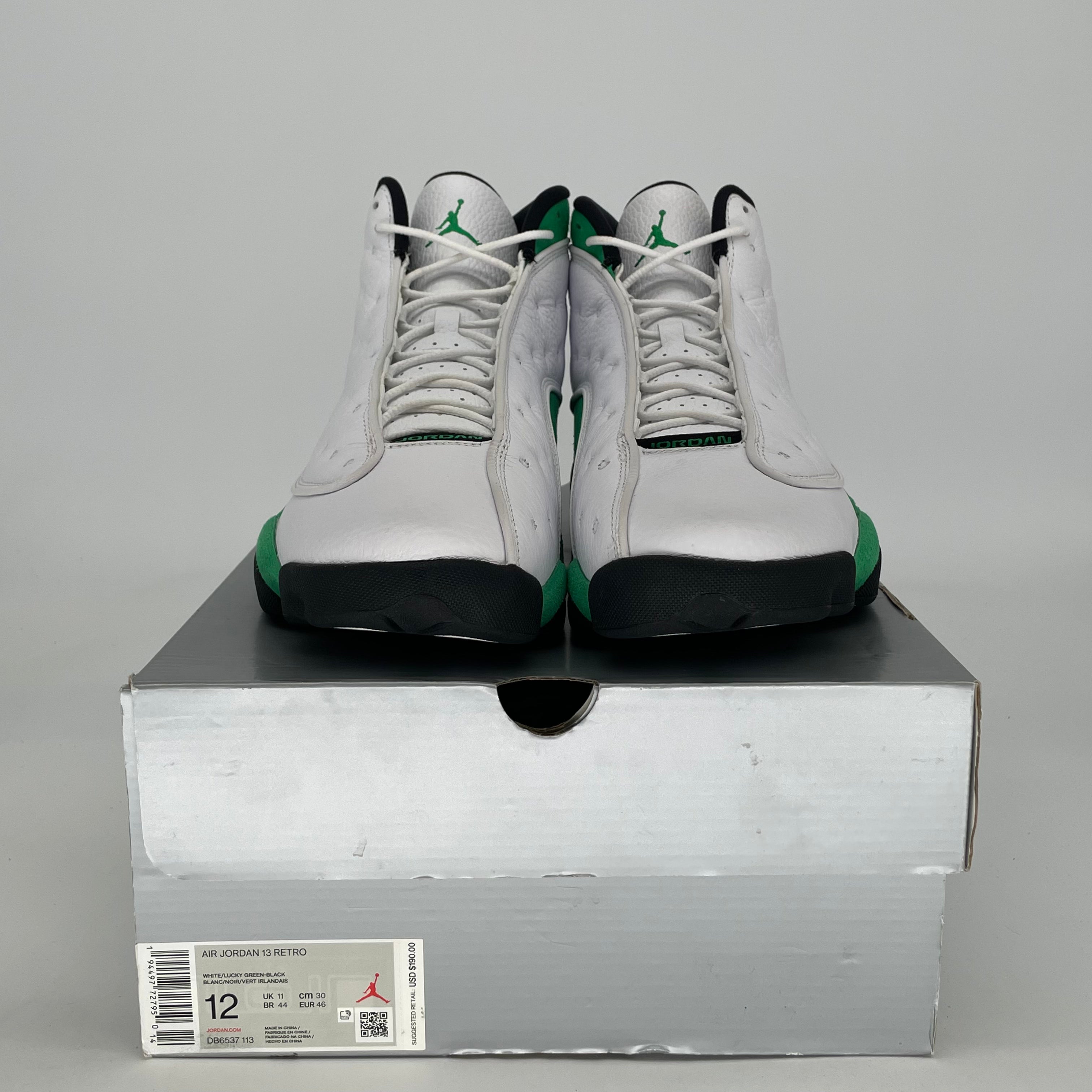 AIR JORDAN 13 LUCKY GREEN DB6537-113 SIZE 12/13.5W