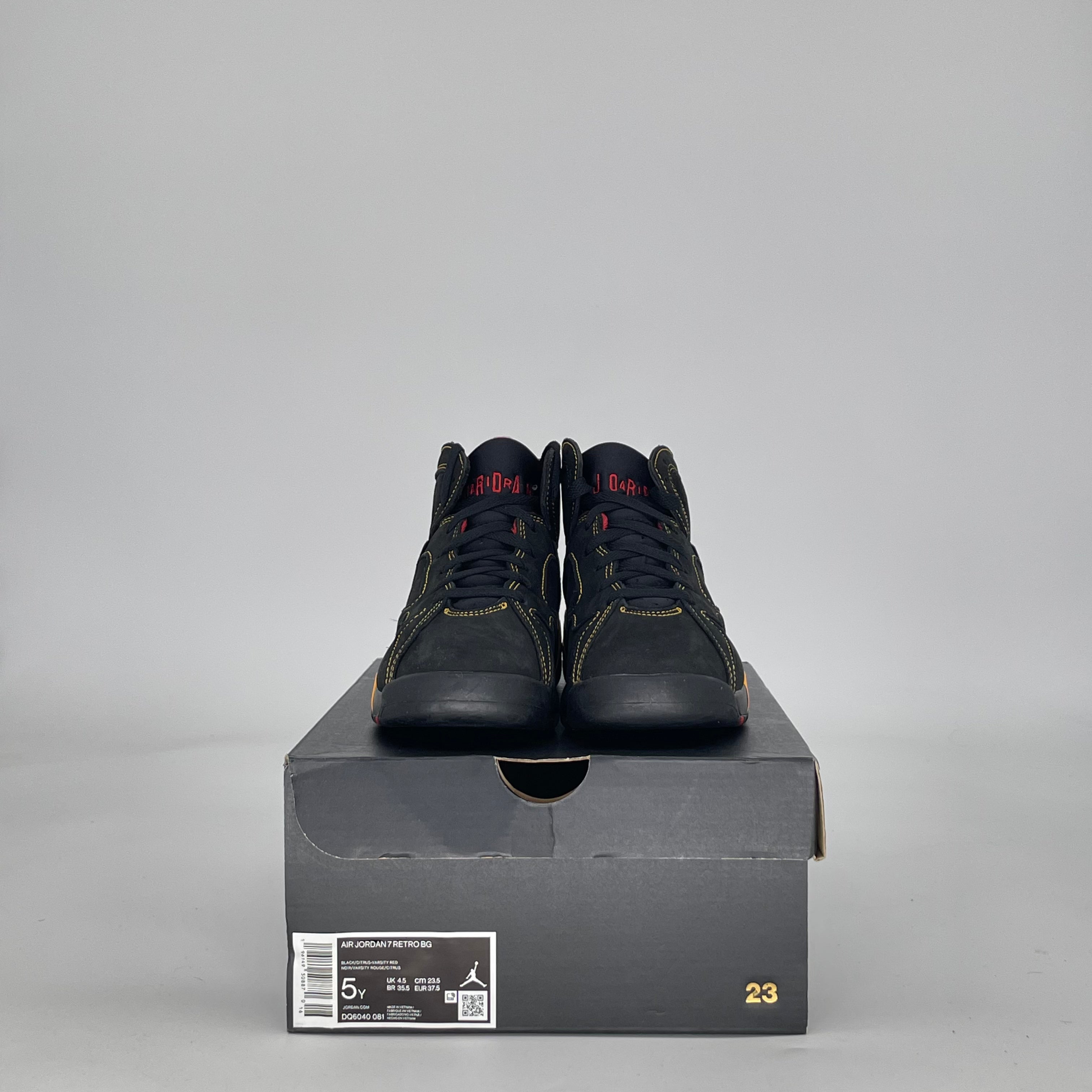 AIR JORDAN 7 CITRUS (2022) DQ6040-081 SIZE 5/6.5W GS