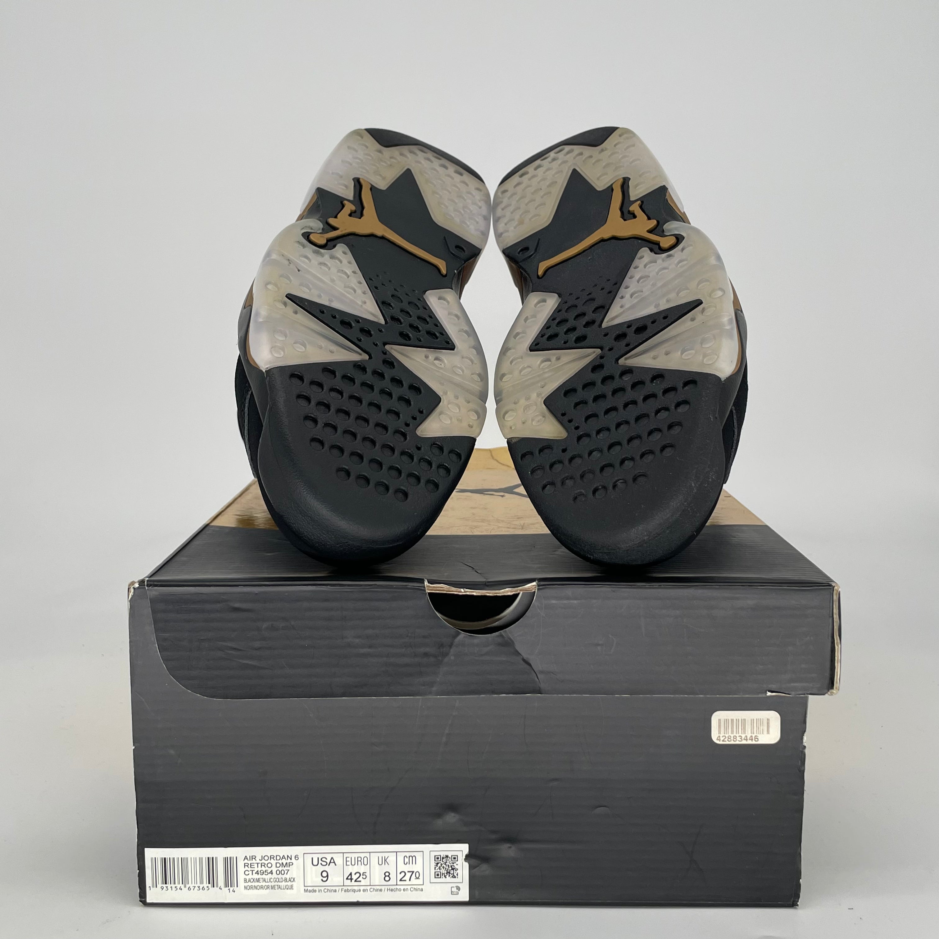 AIR JORDAN 6 DMP CT4954-007 SIZE 9/10.5W