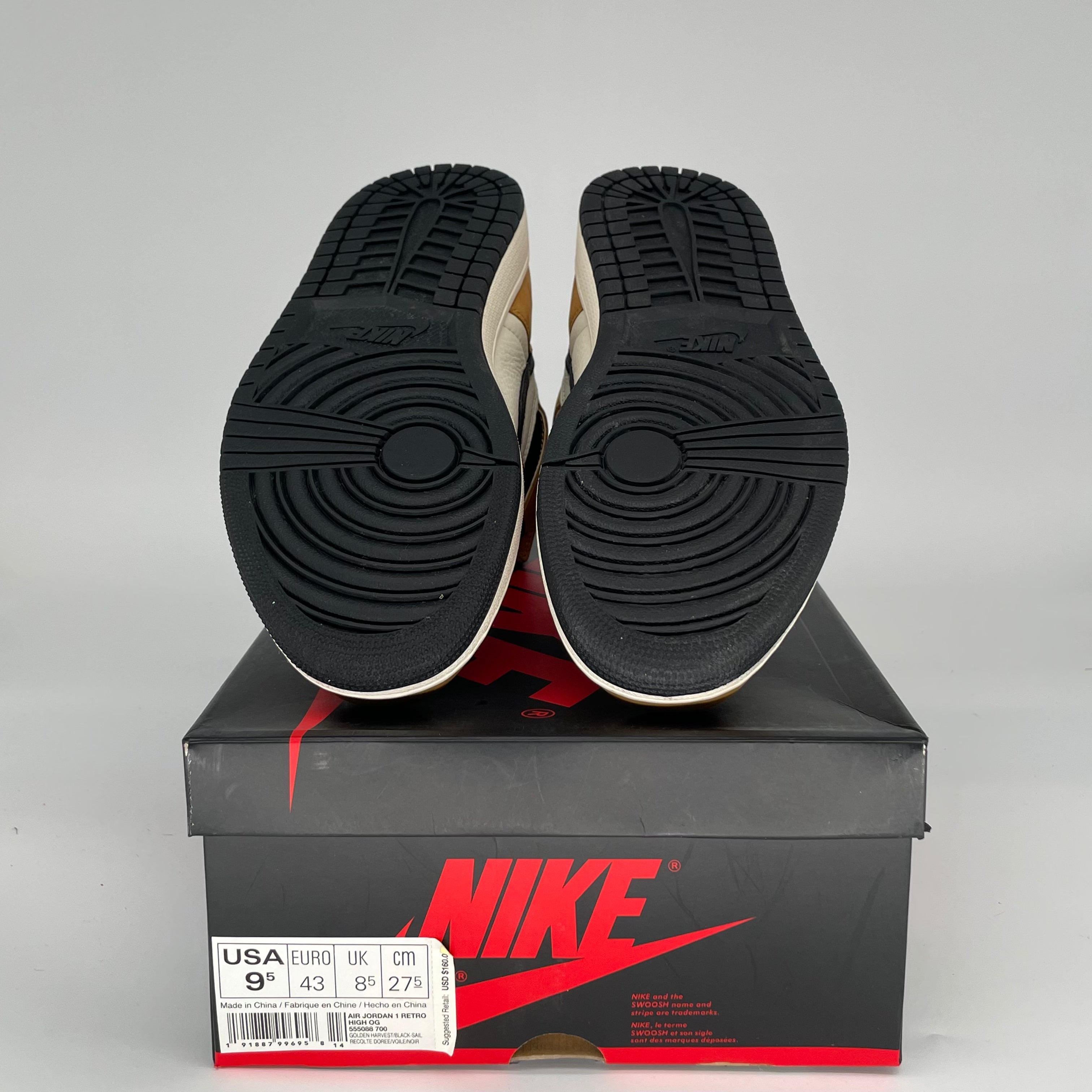AIR JORDAN 1 ROOKIE OF THE YEAR 555088-700 SIZE 9.5/11W