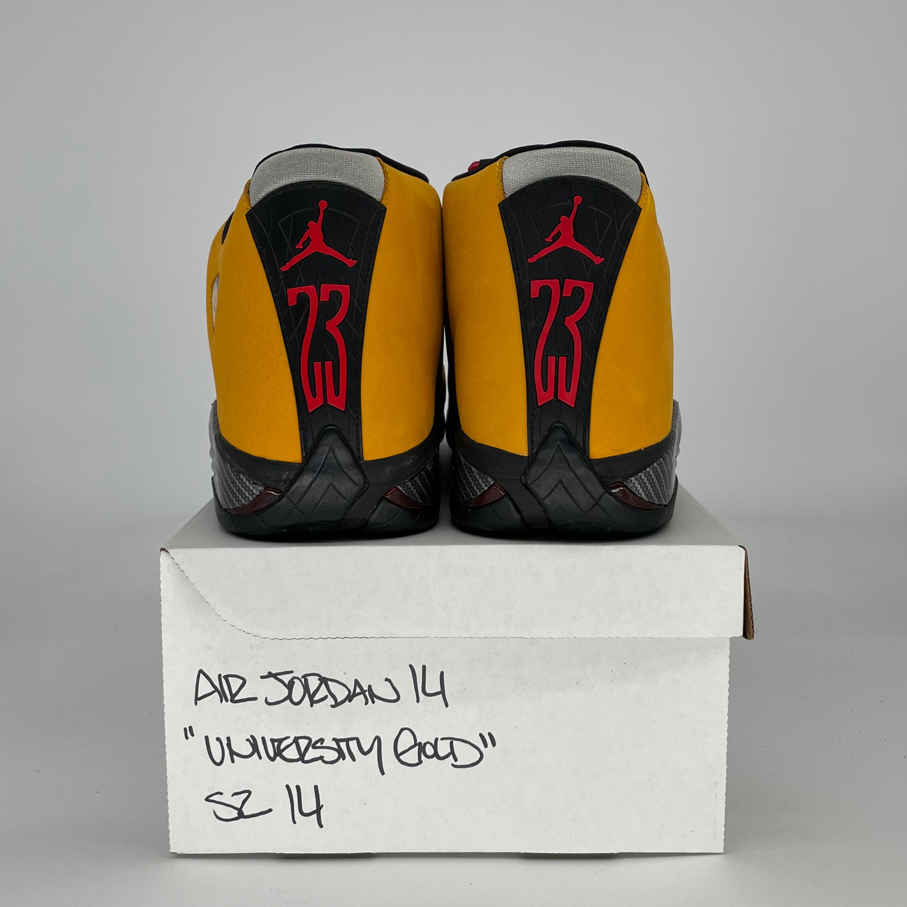 AIR JORDAN 14 UNIVERSITY GOLD BQ3685-706 SIZE 14/15.5W