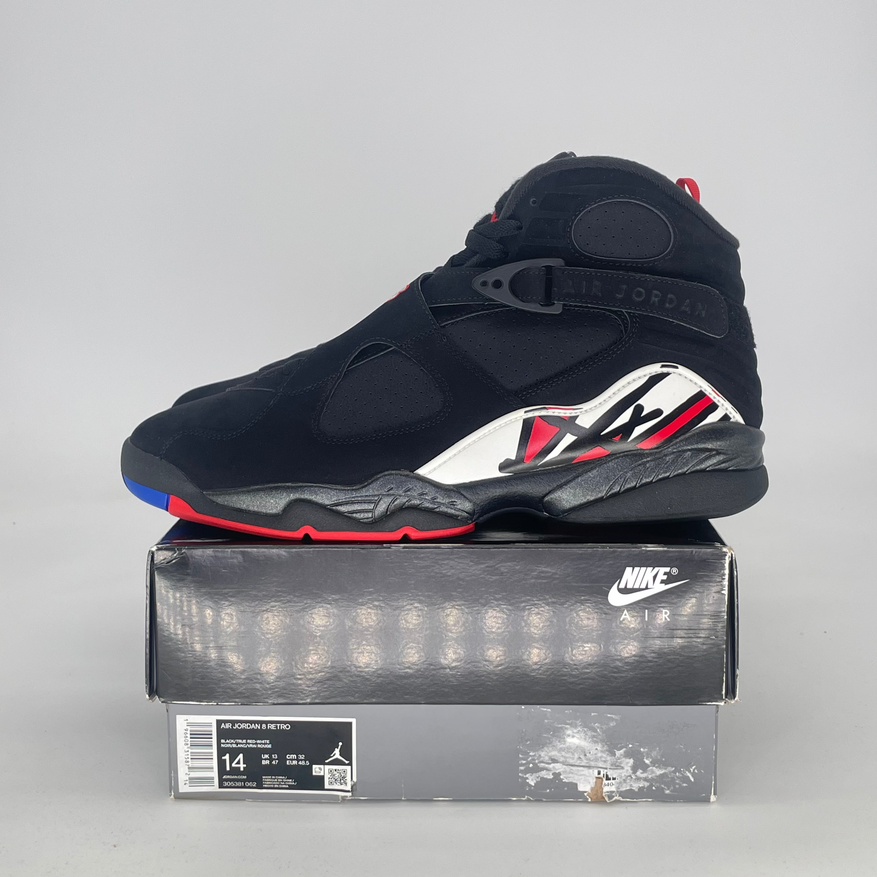 AIR JORDAN 8 PLAYOFFS (2023) 305381-062 SIZE 14/15.5W