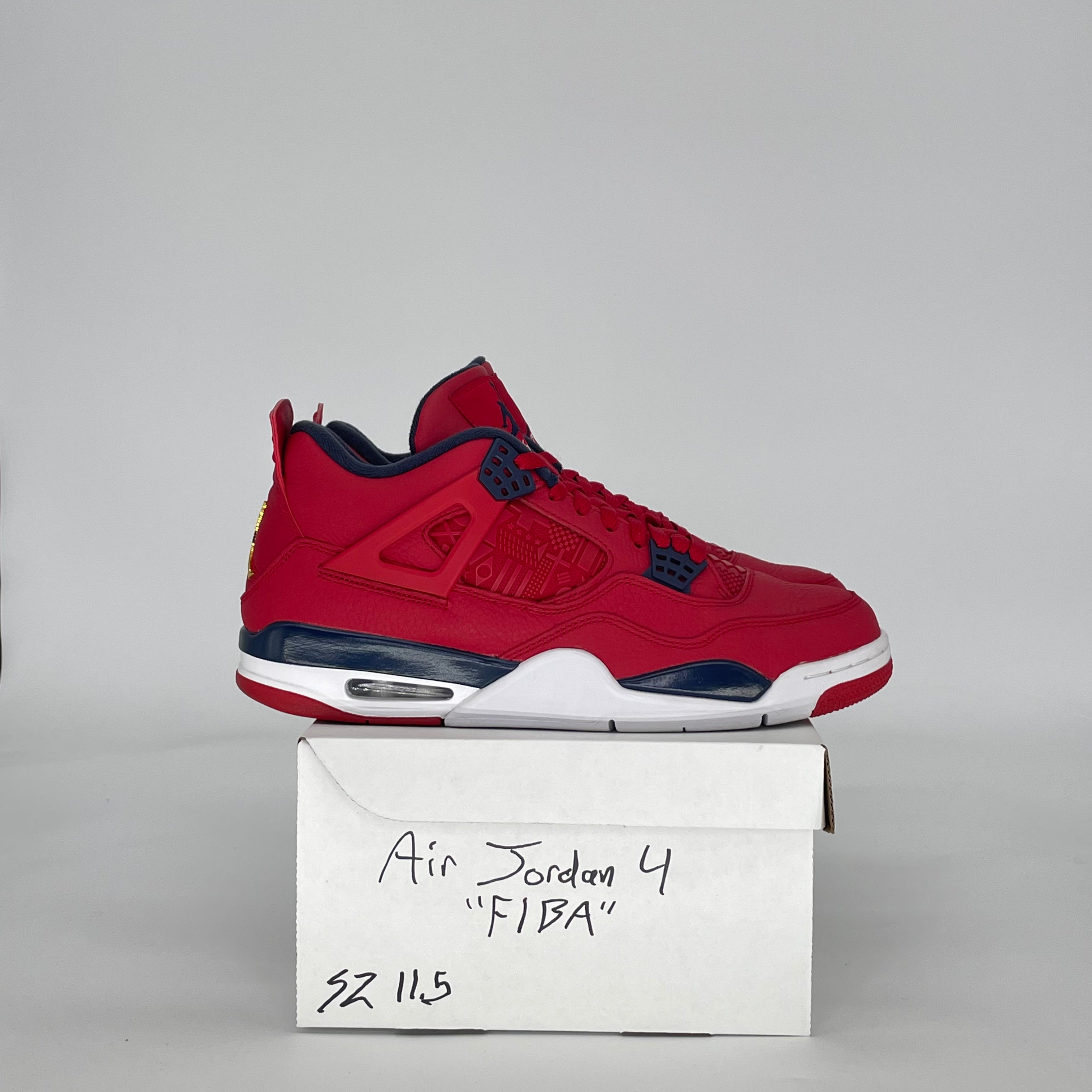 AIR JORDAN 4 FIBA (2019) CI1184-617 SIZE 11.5/13W