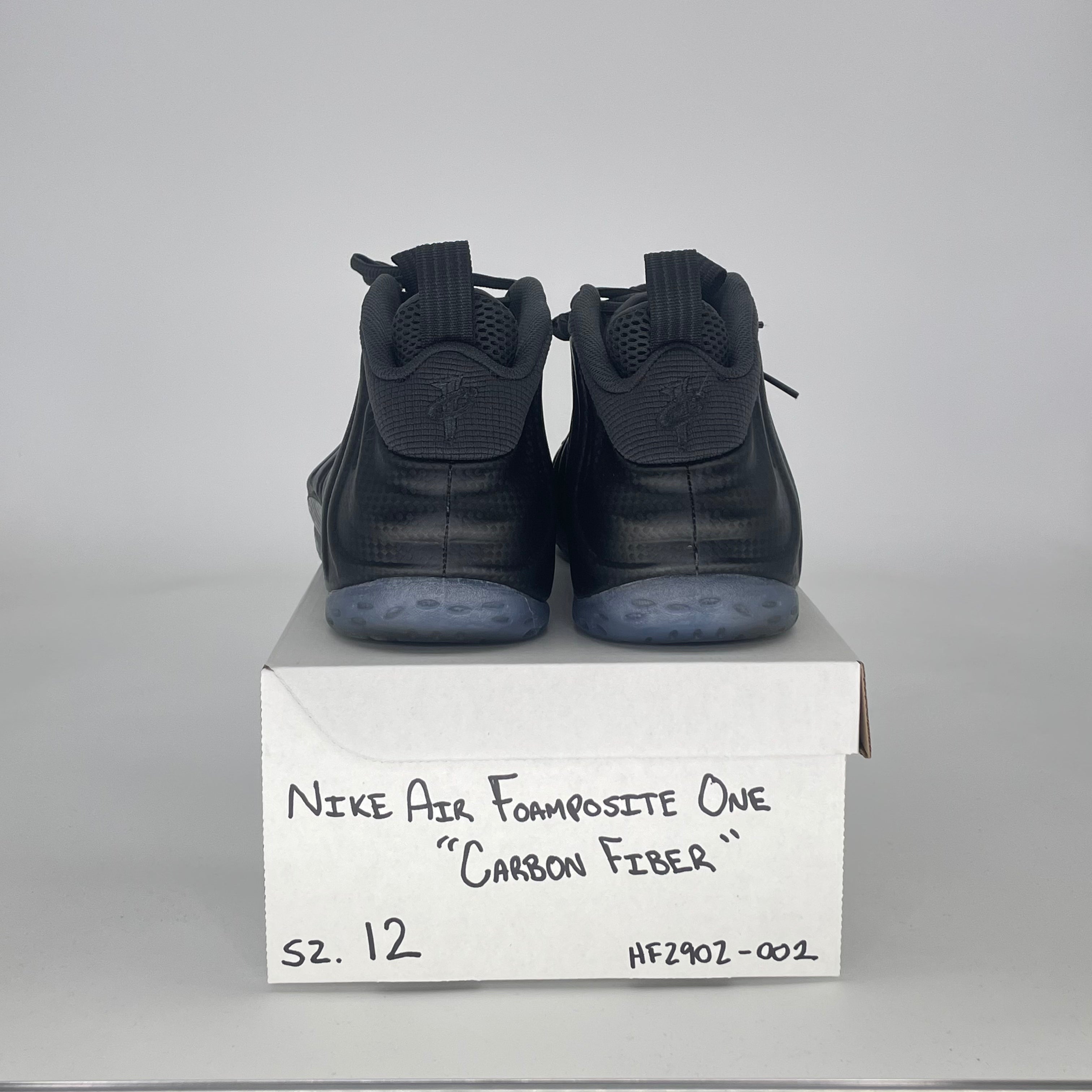 NIKE AIR FOAMPOSITE ONE CARBON FIBER HF2902-002 SIZE 12/13.5W