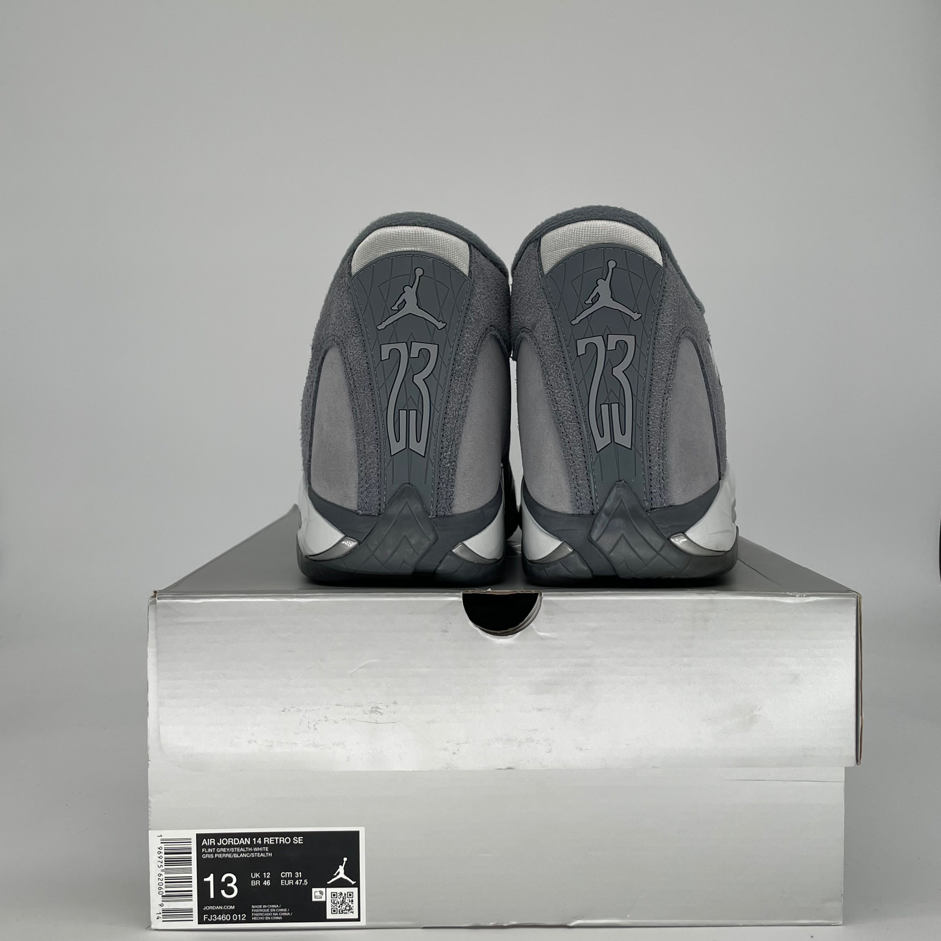 AIR JORDAN 14 FLINT GREY FJ3460-012 SIZE 13/14.5W