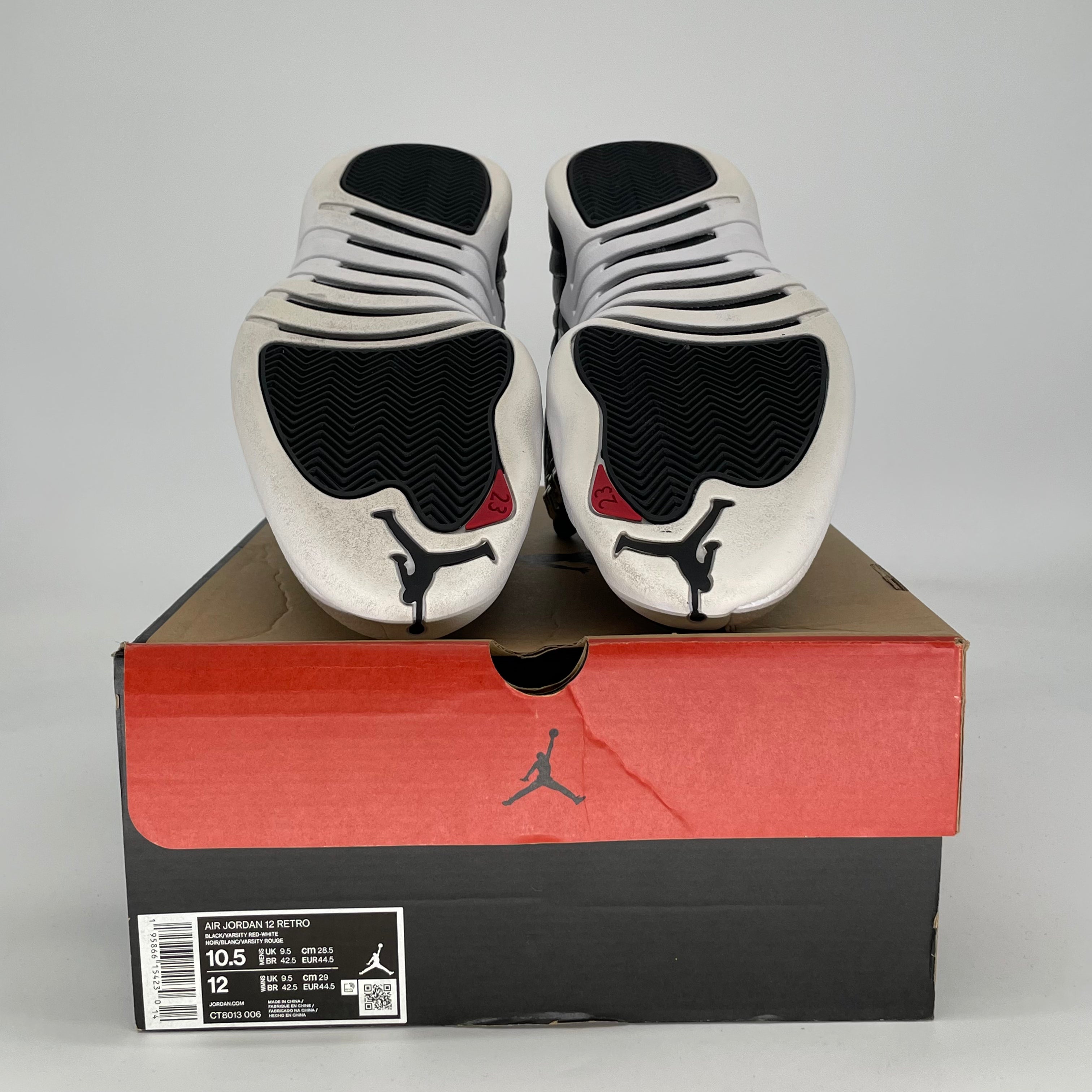 AIR JORDAN 12 PLAYOFFS CT8013-006 SIZE 10.5/12W