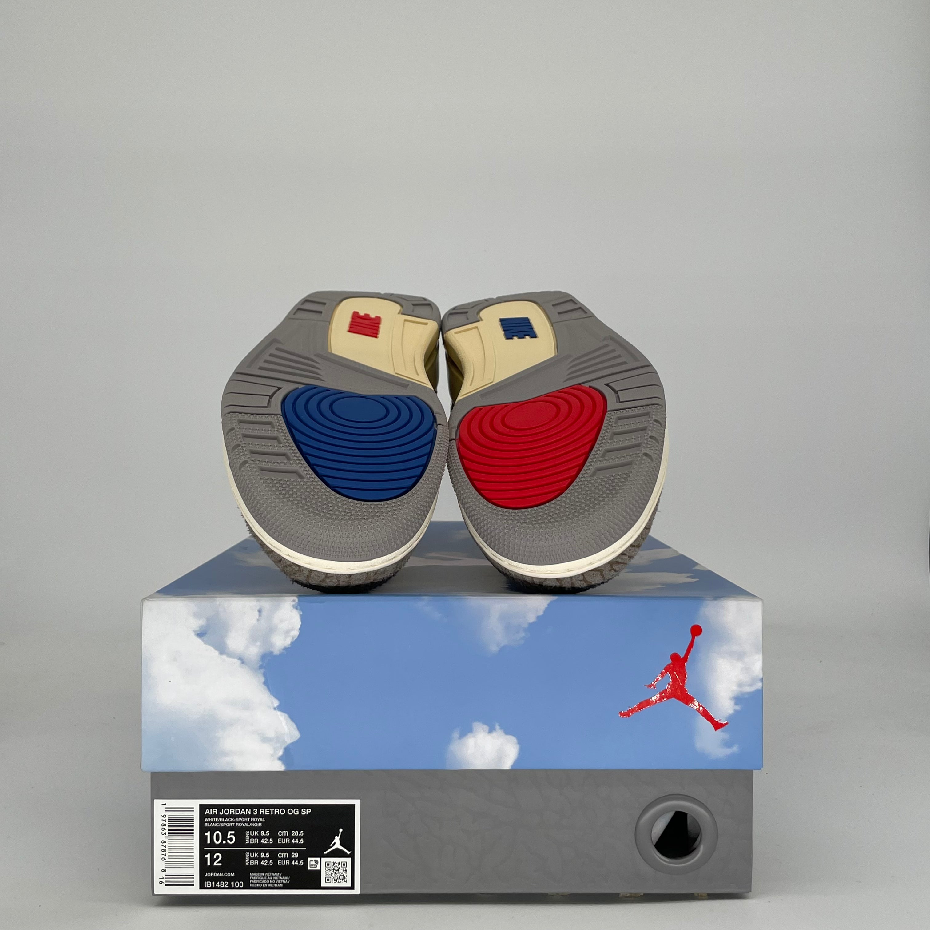 AIR JORDAN 3 SEOUL 2.0 IB1482-100 SIZE 10.5/12W