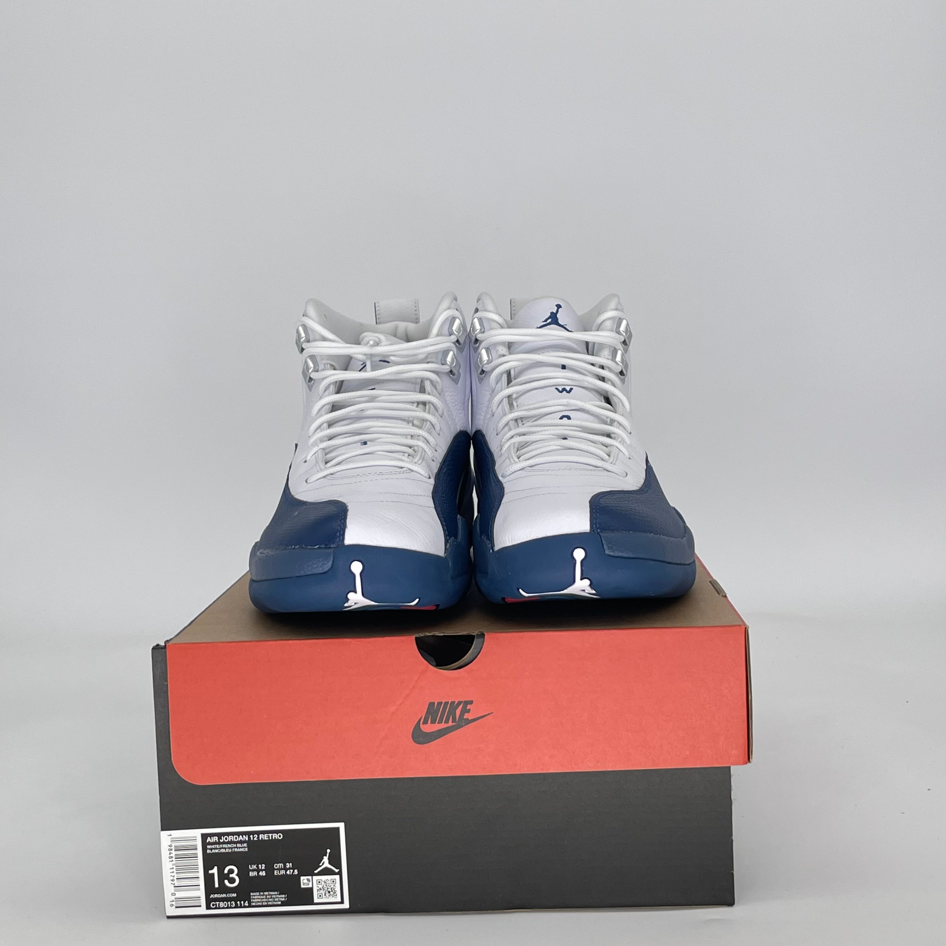 AIR JORDAN 12 FRENCH BLUE (2025) CT8013-114 SIZE 13/14.5W