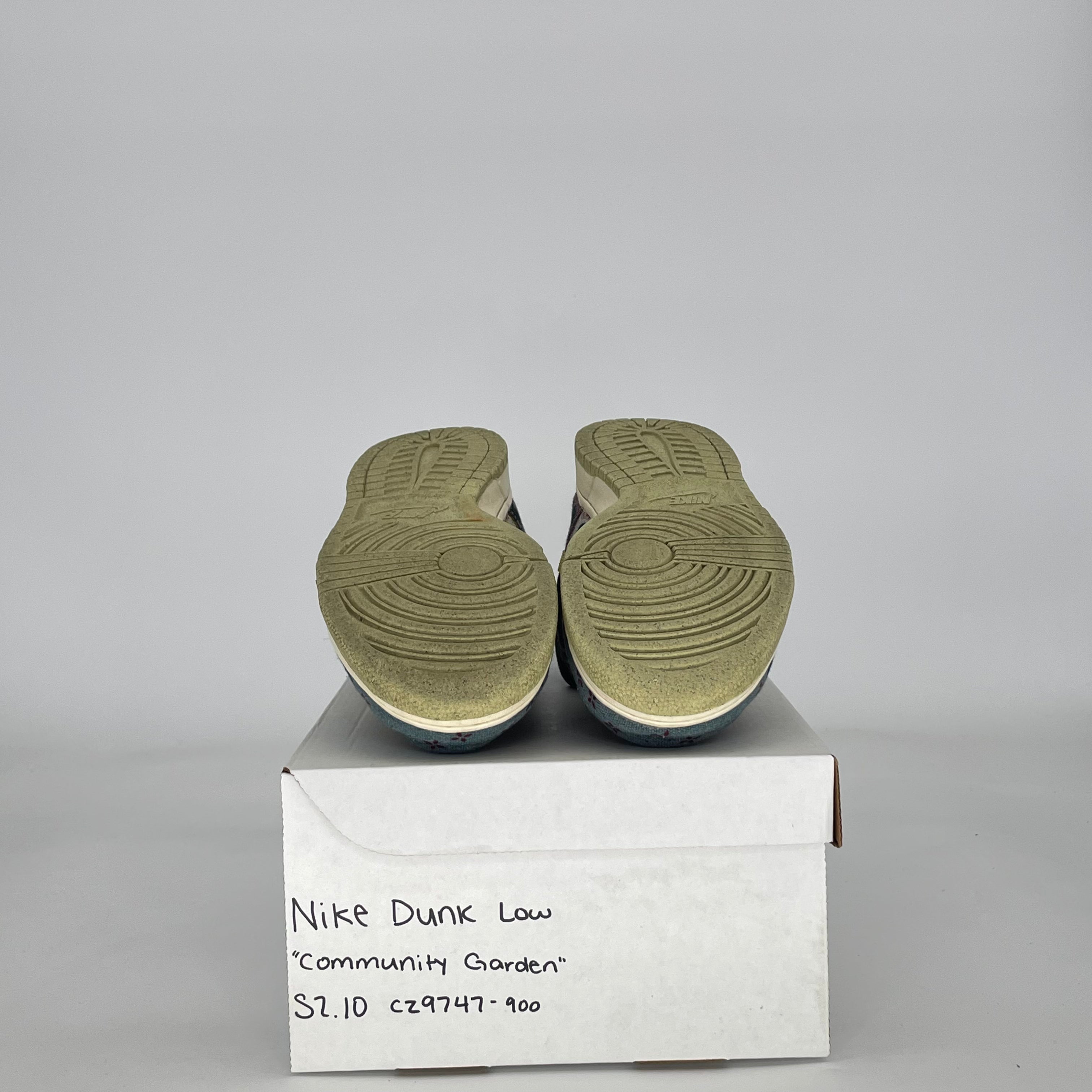 NIKE DUNK LOW COMMUNITY GARDEN CZ9747-900 SIZE 10/11.5W