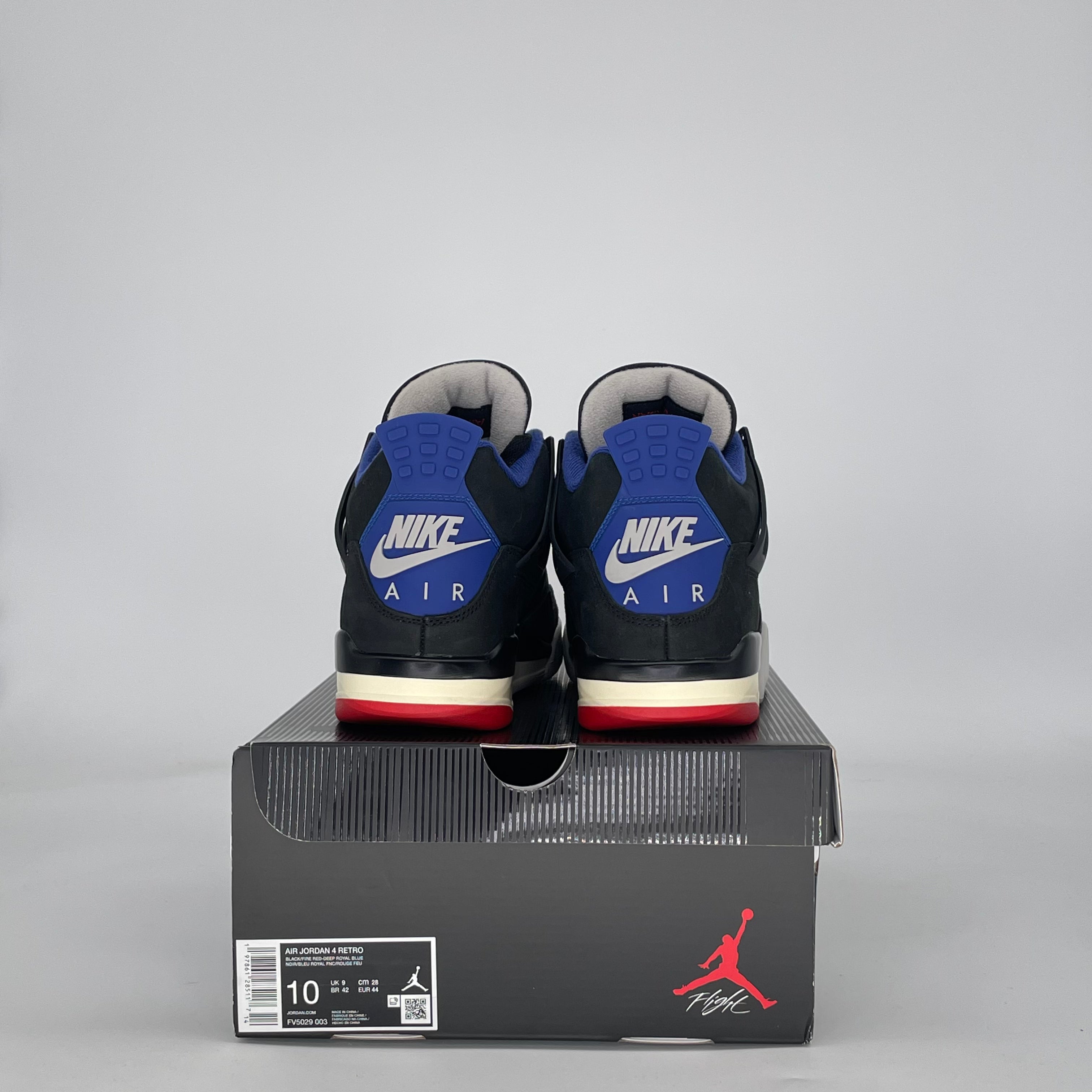 AIR JORDAN 4 RARE AIR (WHITE LETTERING) FV5029-003 SIZE 10/11.5W