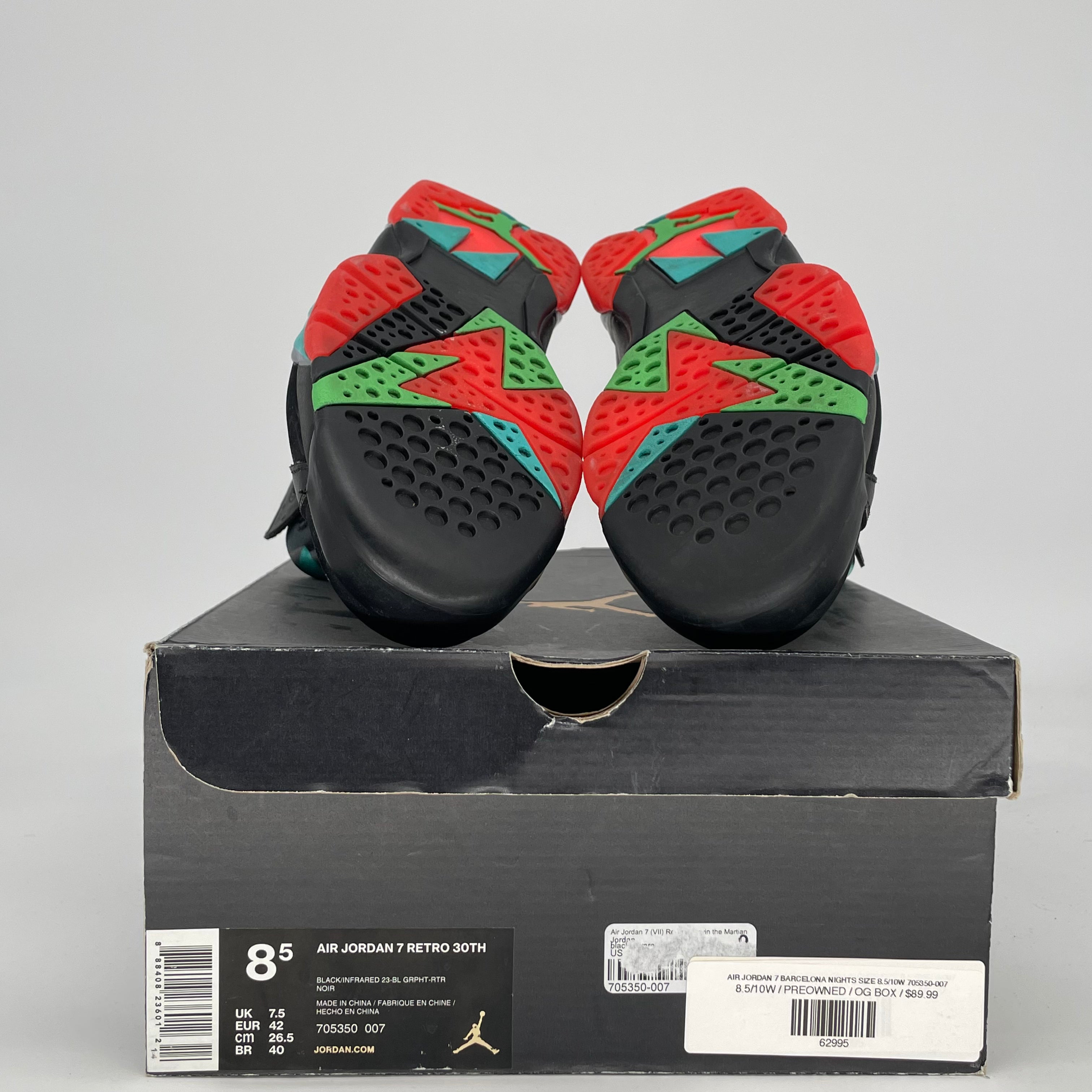 AIR JORDAN 7 BARCELONA NIGHTS SIZE 8.5/10W 705350-007