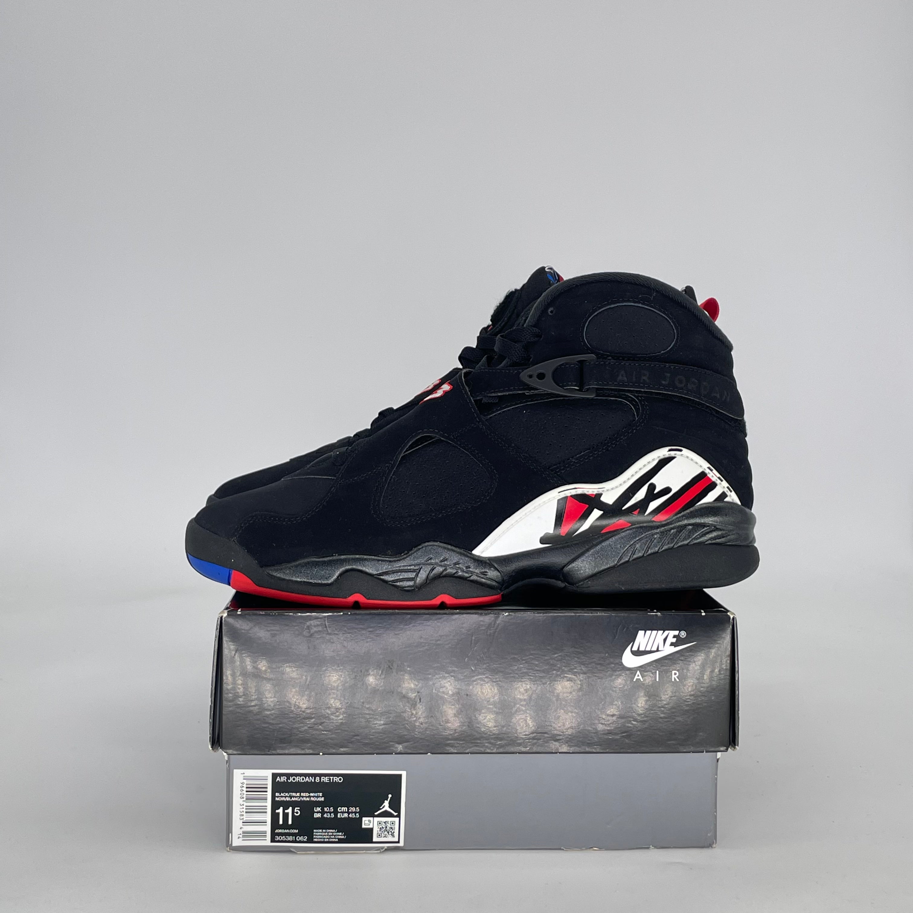 AIR JORDAN 8 PLAYOFFS (2023) 305381-062 SIZE 11.5/13W