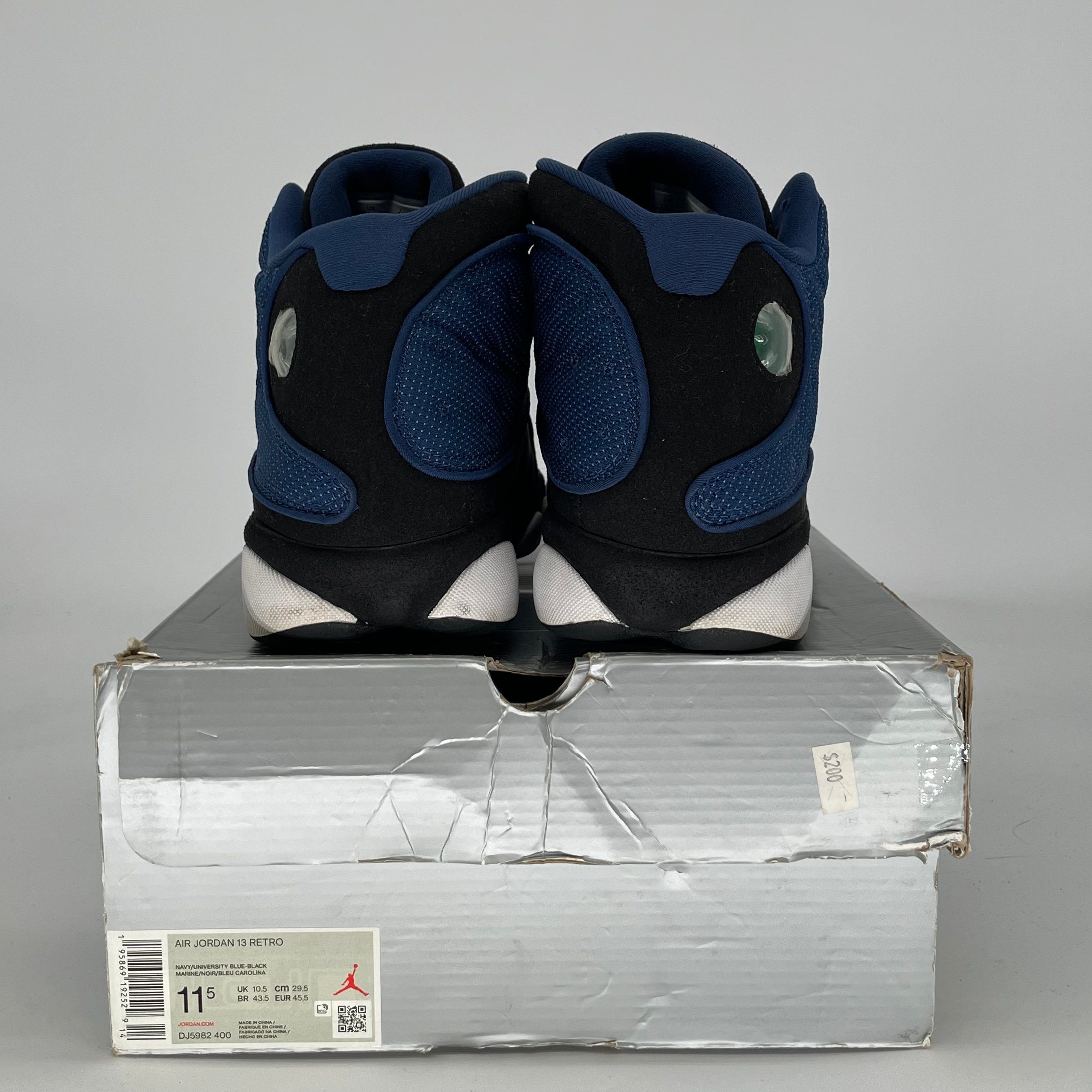 AIR JORDAN 13 BRAVE BLUE DJ5982-400 SIZE 11.5/13W